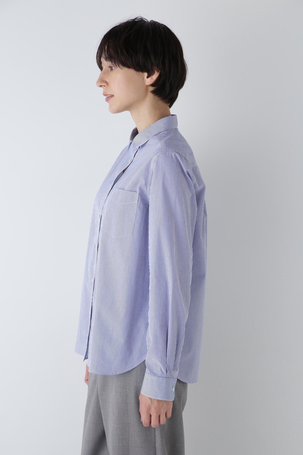 ヒューマンウーマン（human woman）/◆コットンベーシックシャツ コットンベーシックシャツ | human woman（ヒューマンウーマン