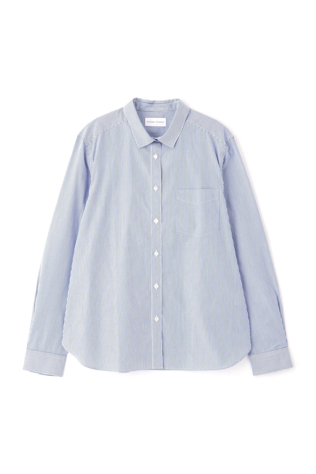 コットンベーシックシャツ | human woman（ヒューマンウーマン