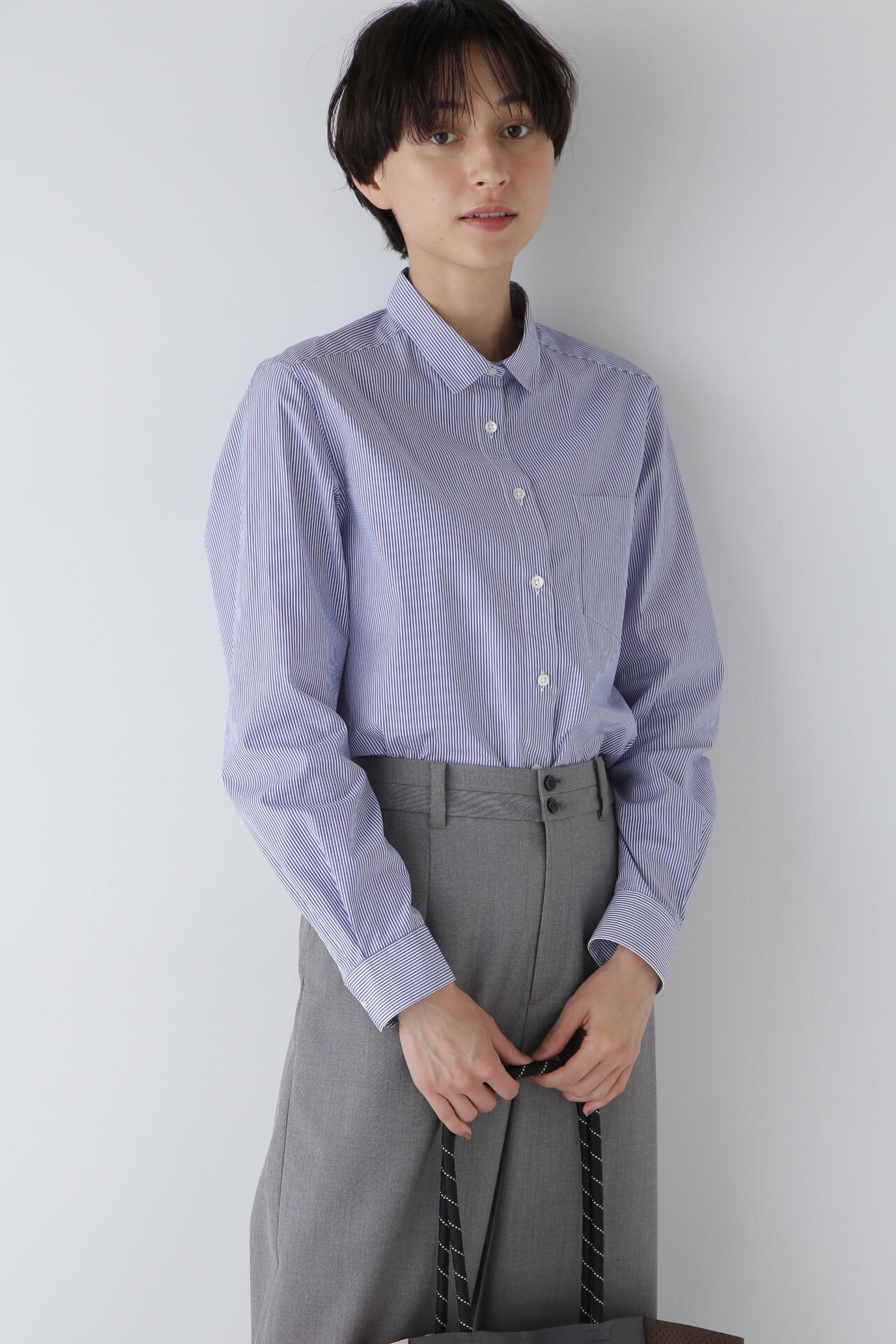 コットンベーシックシャツ | human woman（ヒューマンウーマン