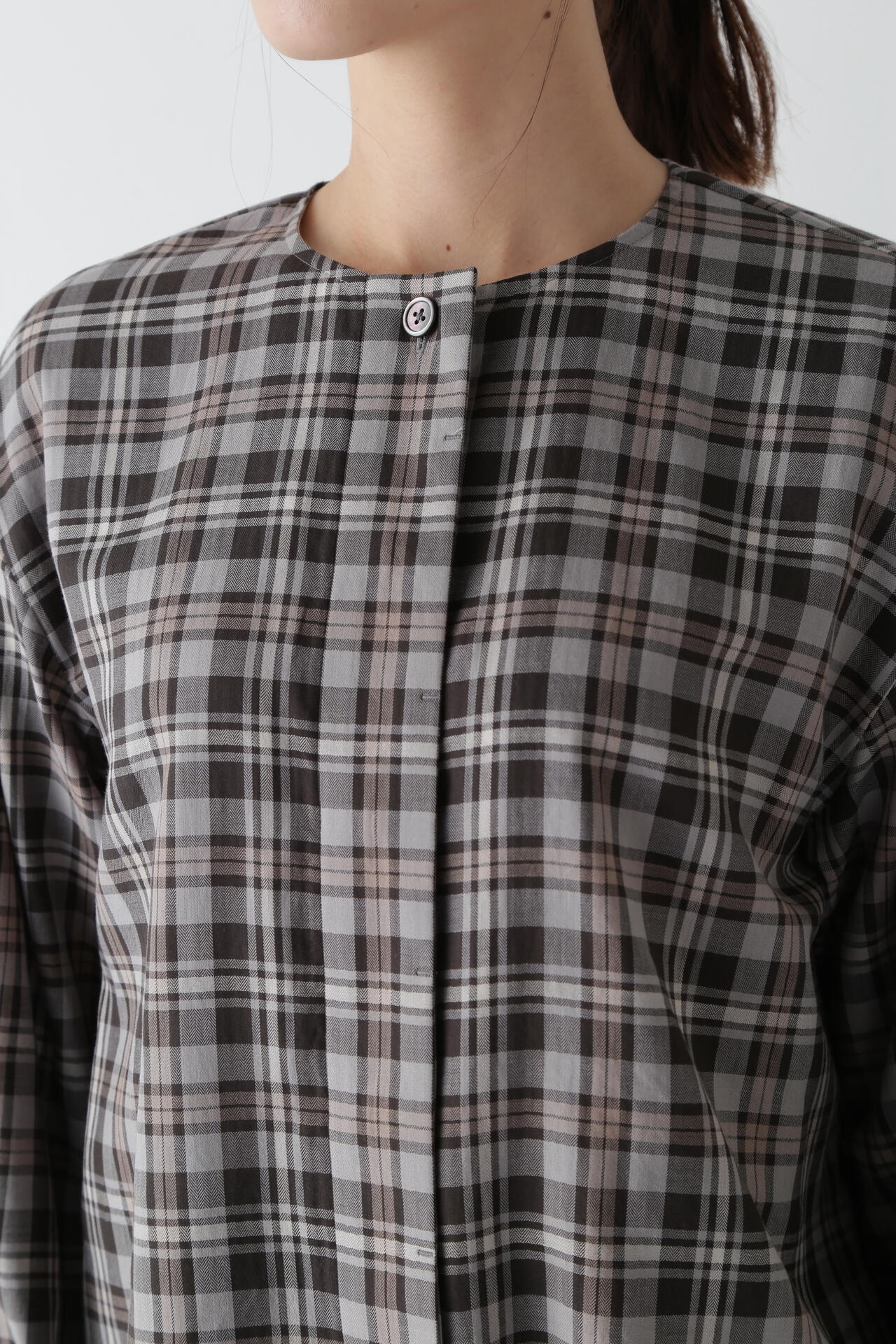 オリジナルチェックシャツブラウス | human woman（ヒューマンウーマン