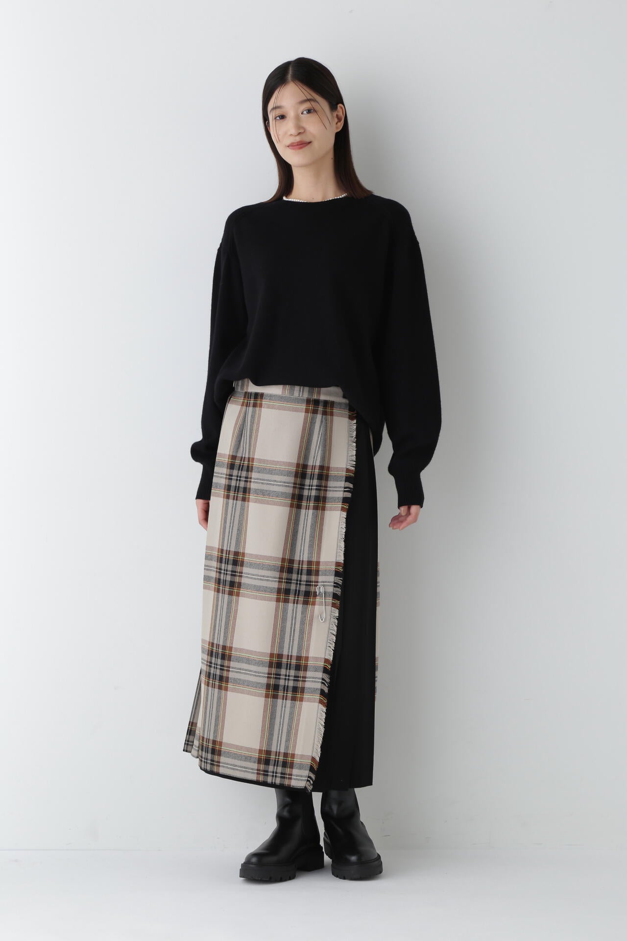 O'NEIL OF DUBLINのhuman woman別注キルトラップスカート O'NEIL OF DUBLINのhuman woman別注キルトラップスカート