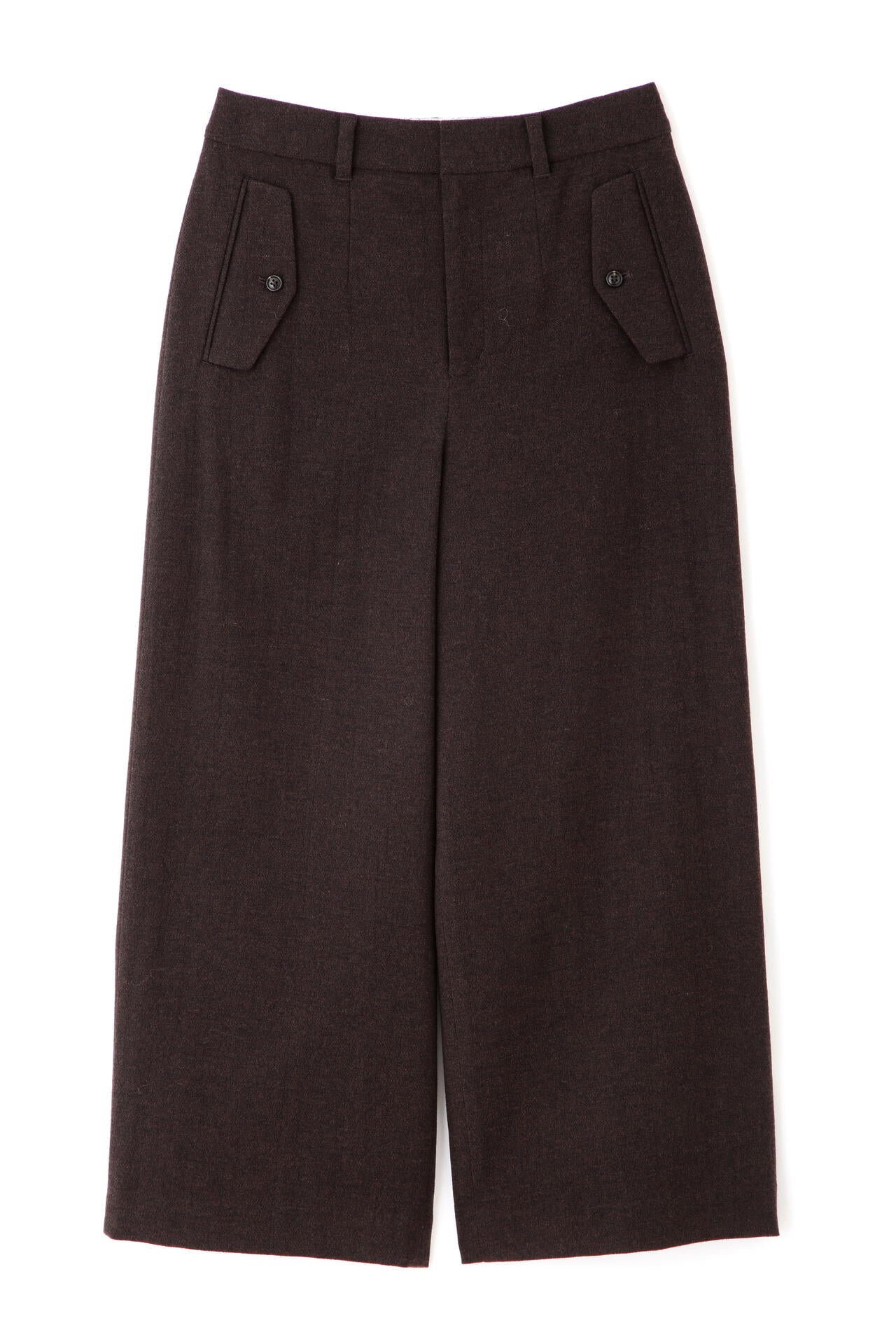 ひゅーまん TOPツイルガウチョパンツ | human woman（ヒューマンウーマン