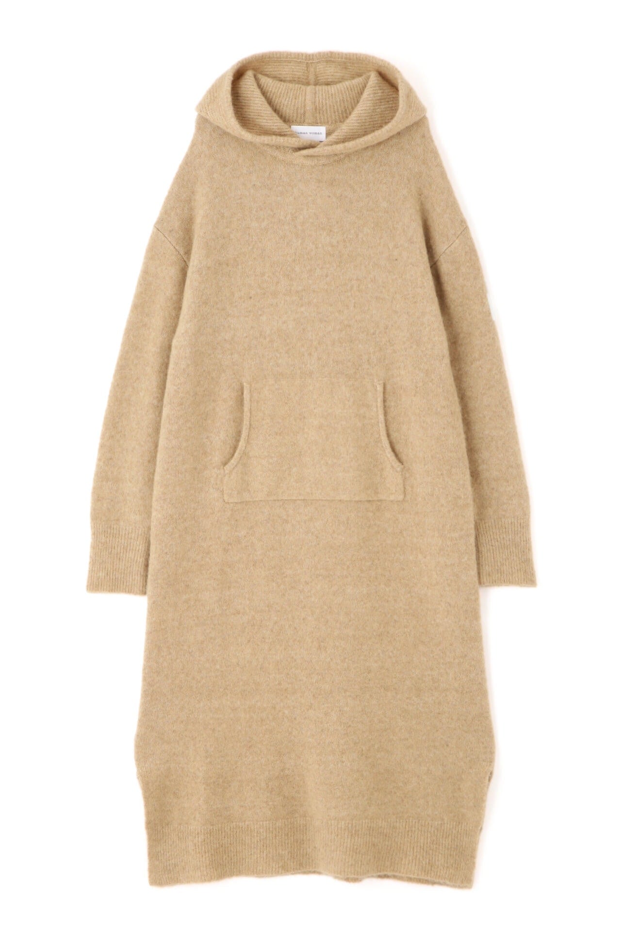 ヒューマンウーマン（human woman）/◆モヘア混フーディーニットワンピース モヘア混フーディーニットワンピース | human woman（ヒューマン