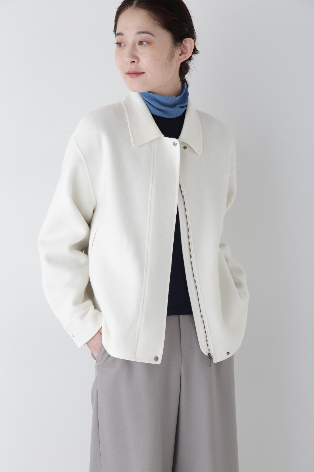 リバーショートブルゾン | human woman（ヒューマンウーマン