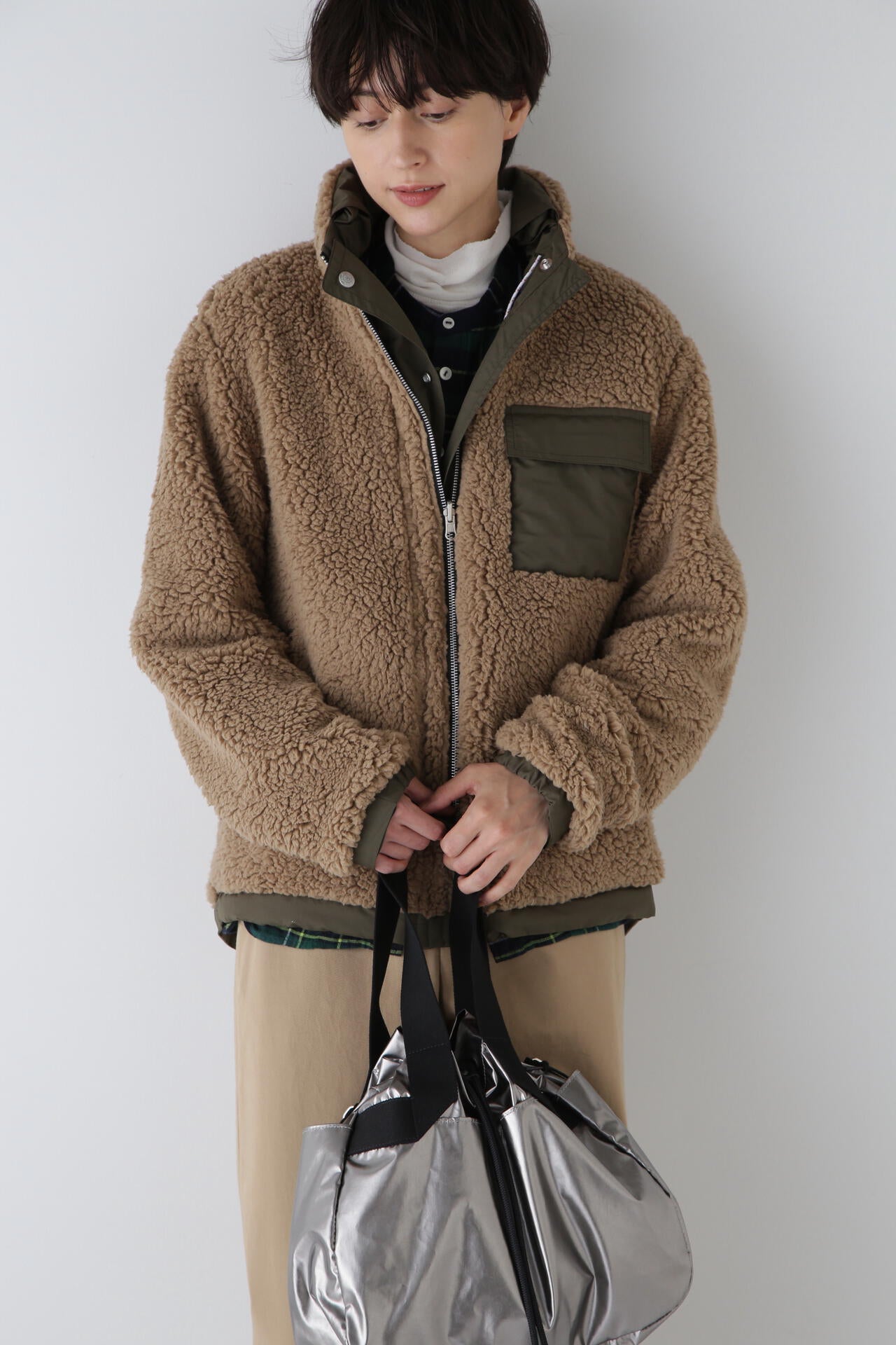 WEB限定】NATIC リバーシブルブルゾン | human woman