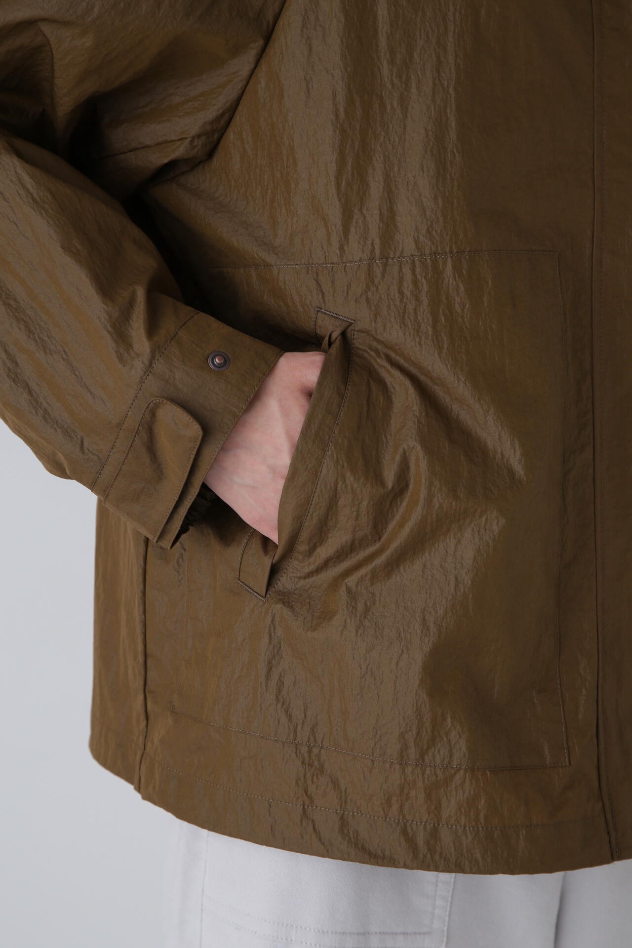 human woman　ナイロンタフタブルゾン(М)　アウター　パーカー ナイロンタフタブルゾン（0774155101） | human woman