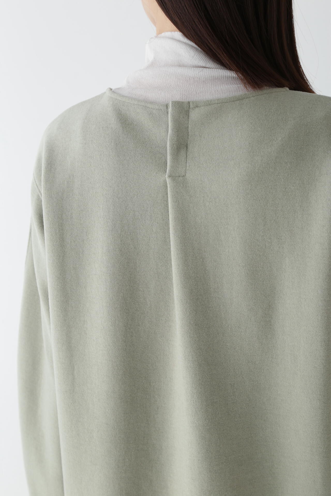 WEB限定カラー】ウォッシャブルミルドジャージーVネックプル