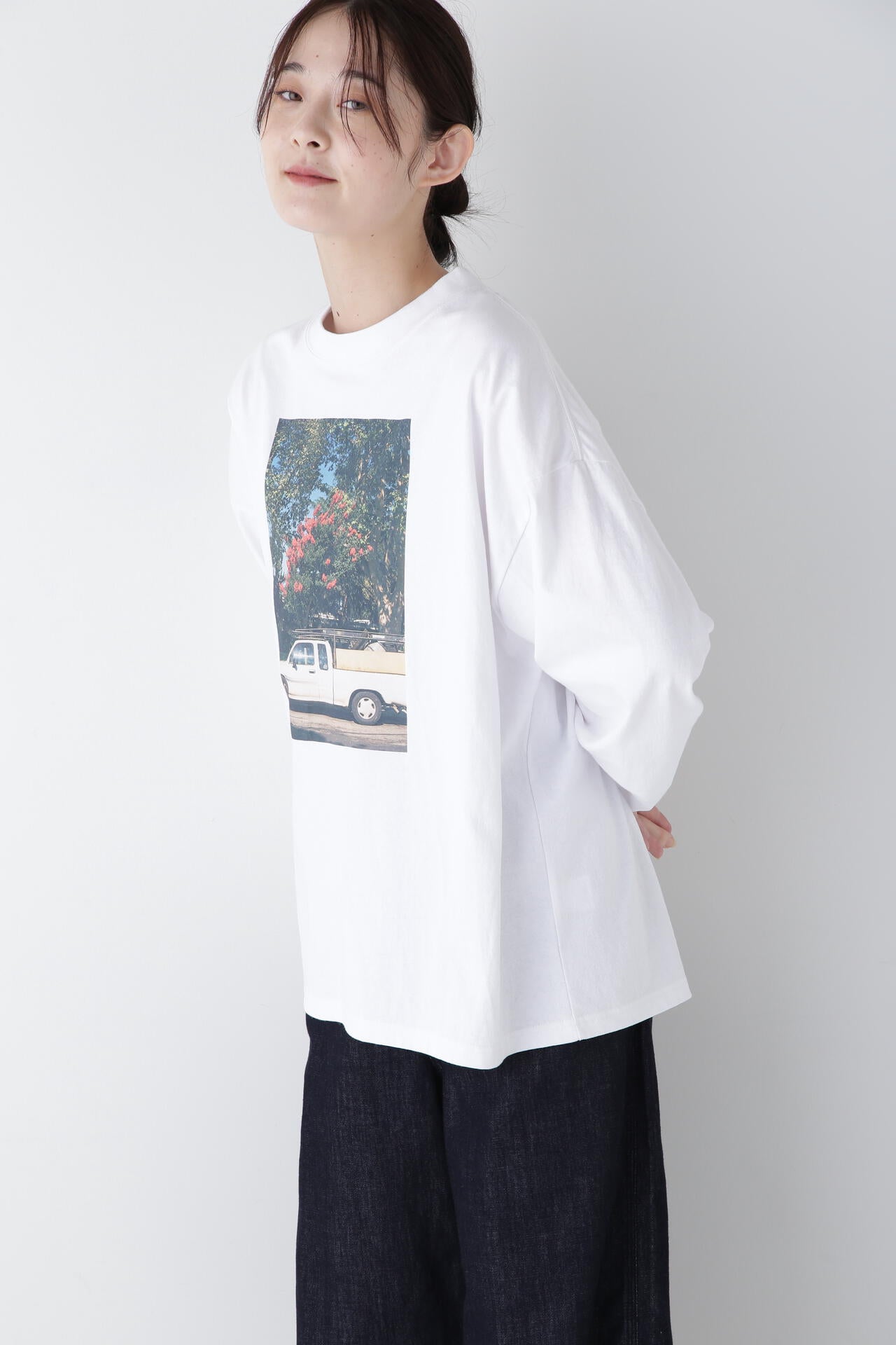 【WEB限定】【PARROTTCANVAS】カーフォトロングスリーブＴ