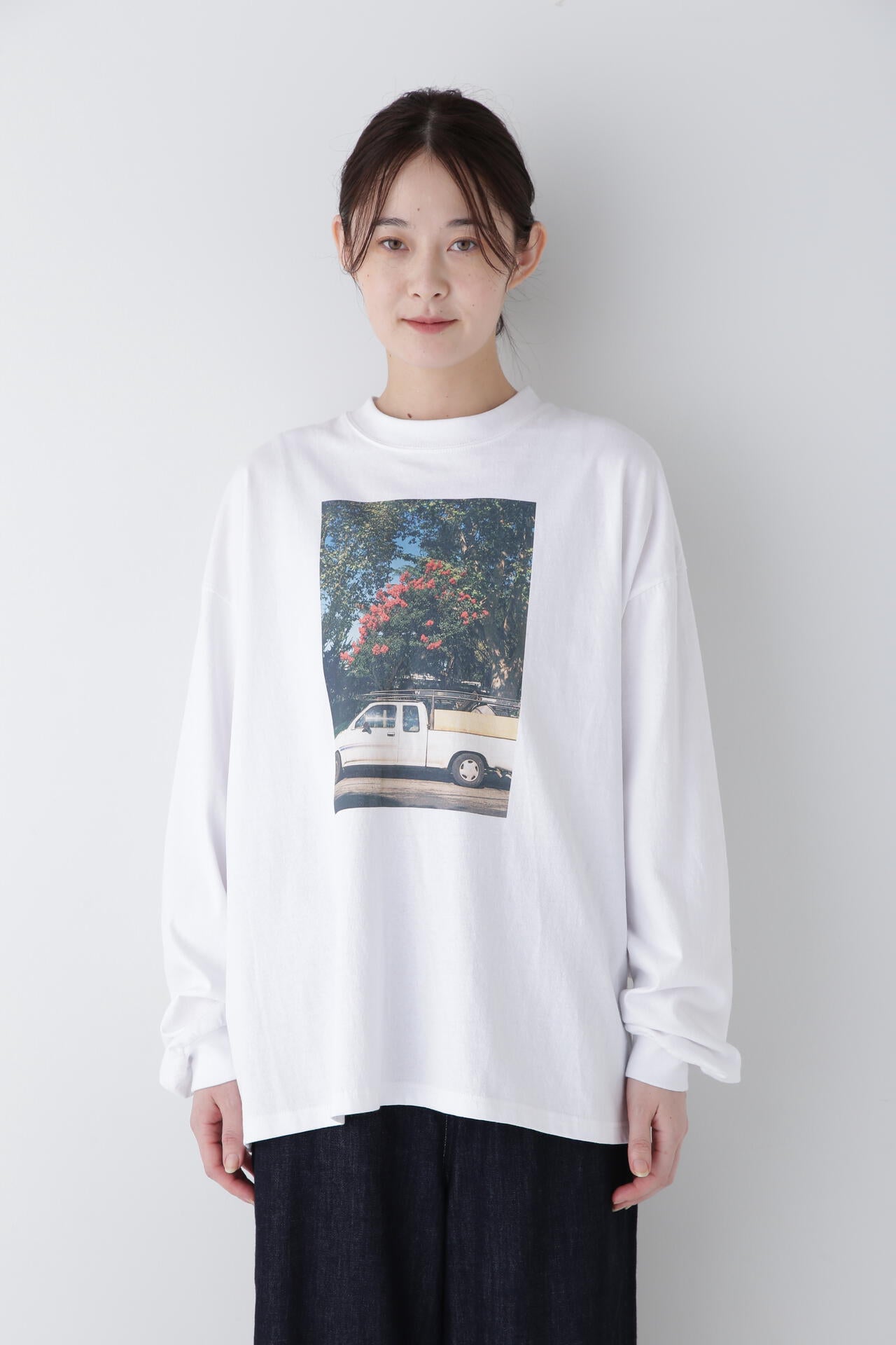 【WEB限定】【PARROTTCANVAS】カーフォトロングスリーブＴ