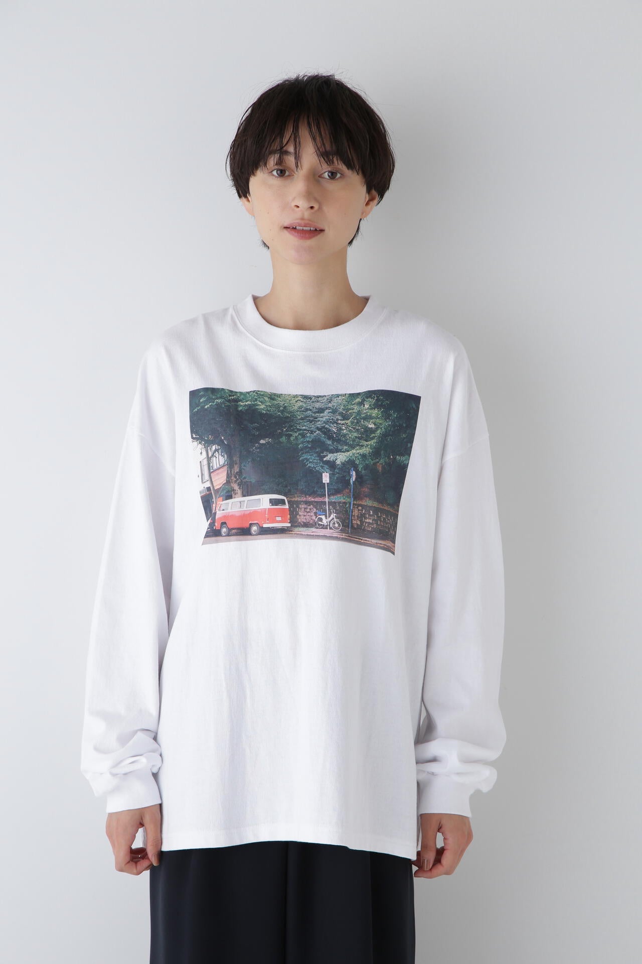 【WEB限定】【PARROTTCANVAS】カーフォトロングスリーブＴ