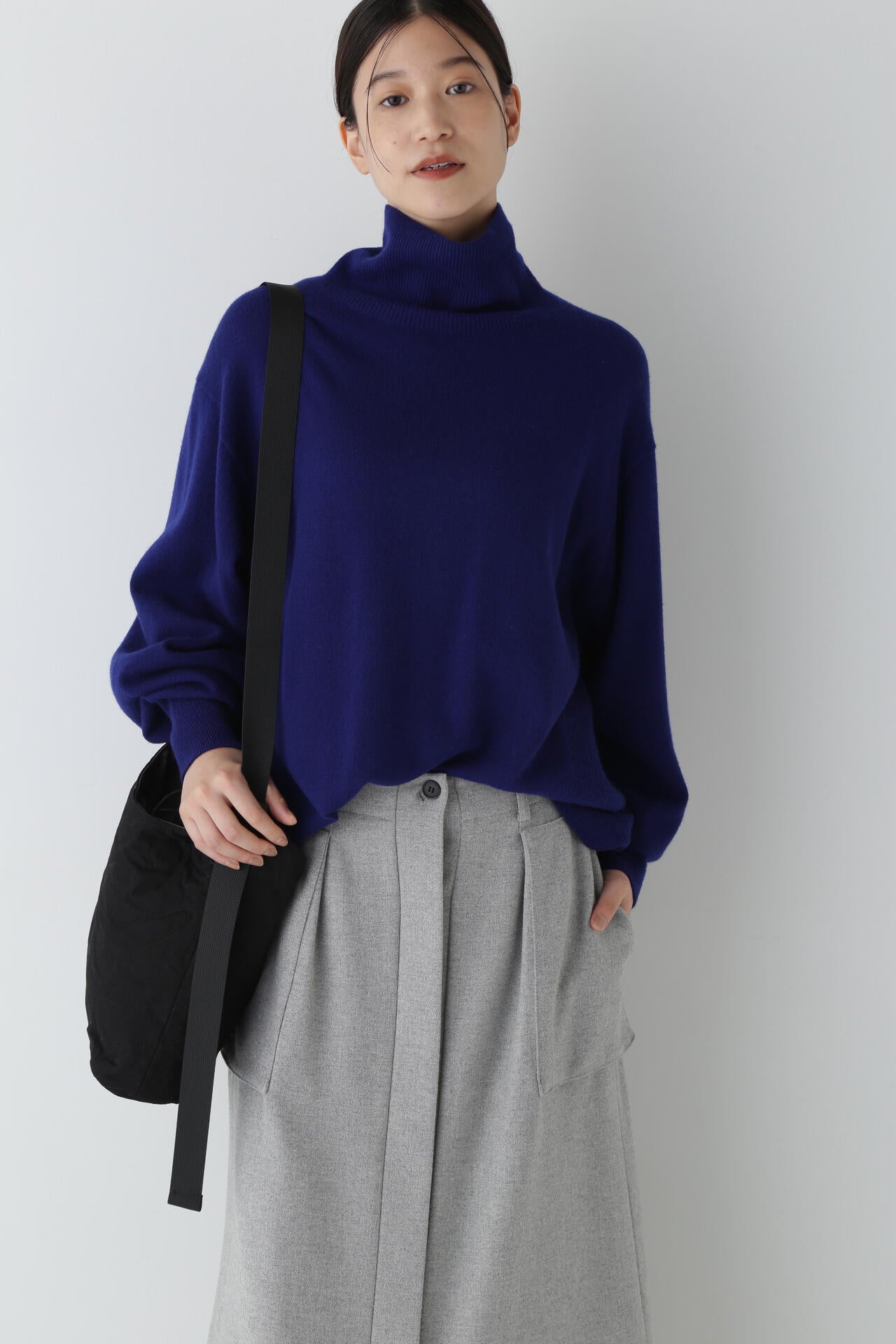 ソフトタッチウールハイネックプルオーバー | human woman（ヒューマン