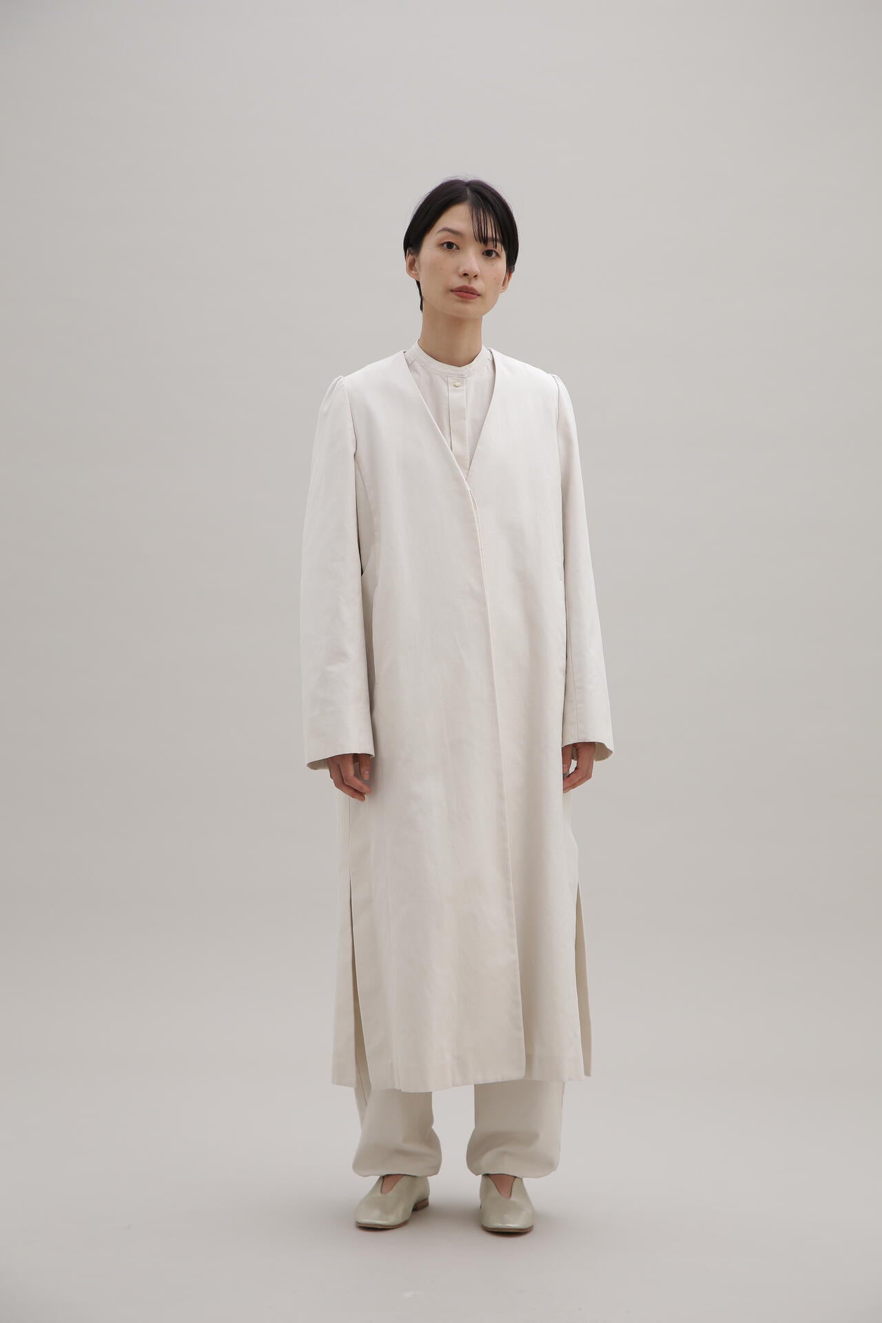 chacoco34◆今季新品ミックス◆コ－デセット 150 轟木節子さんコラボ】OGコットンファインピーチコート | wagona