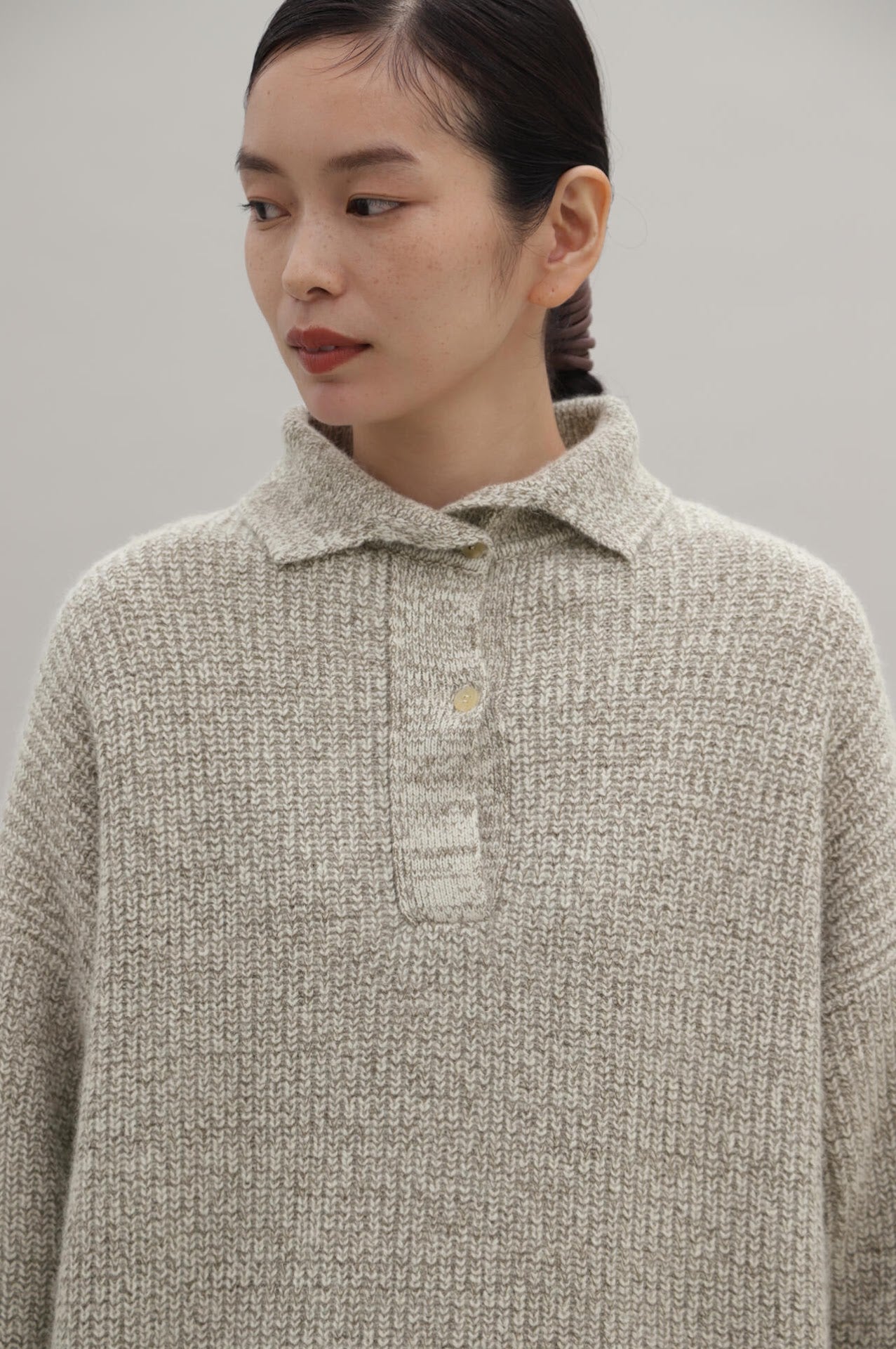 45rpm　ポンチョ風　ウール　ショートコート　ロゴ刺繡　日本製　秋冬　サイズ3 楽天市場】ニット ポンチョコート レディース マントコート ショール