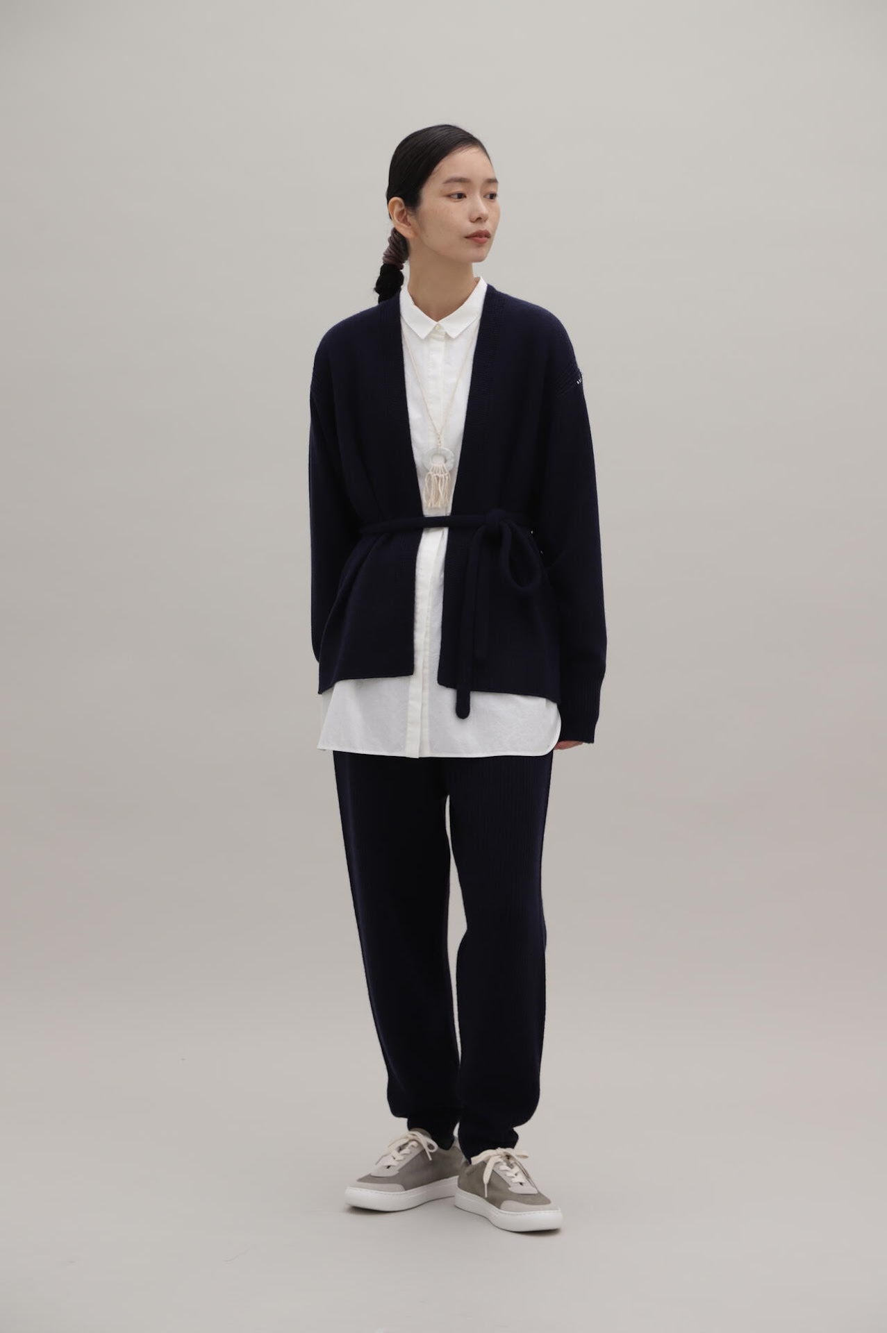 【wagona】美品 カシミヤ ウール 天竺ニット カーディガン ワゴナ ウールカシミヤ天竺ニットカーディガン | wagona（ワゴナ） ｜【公式