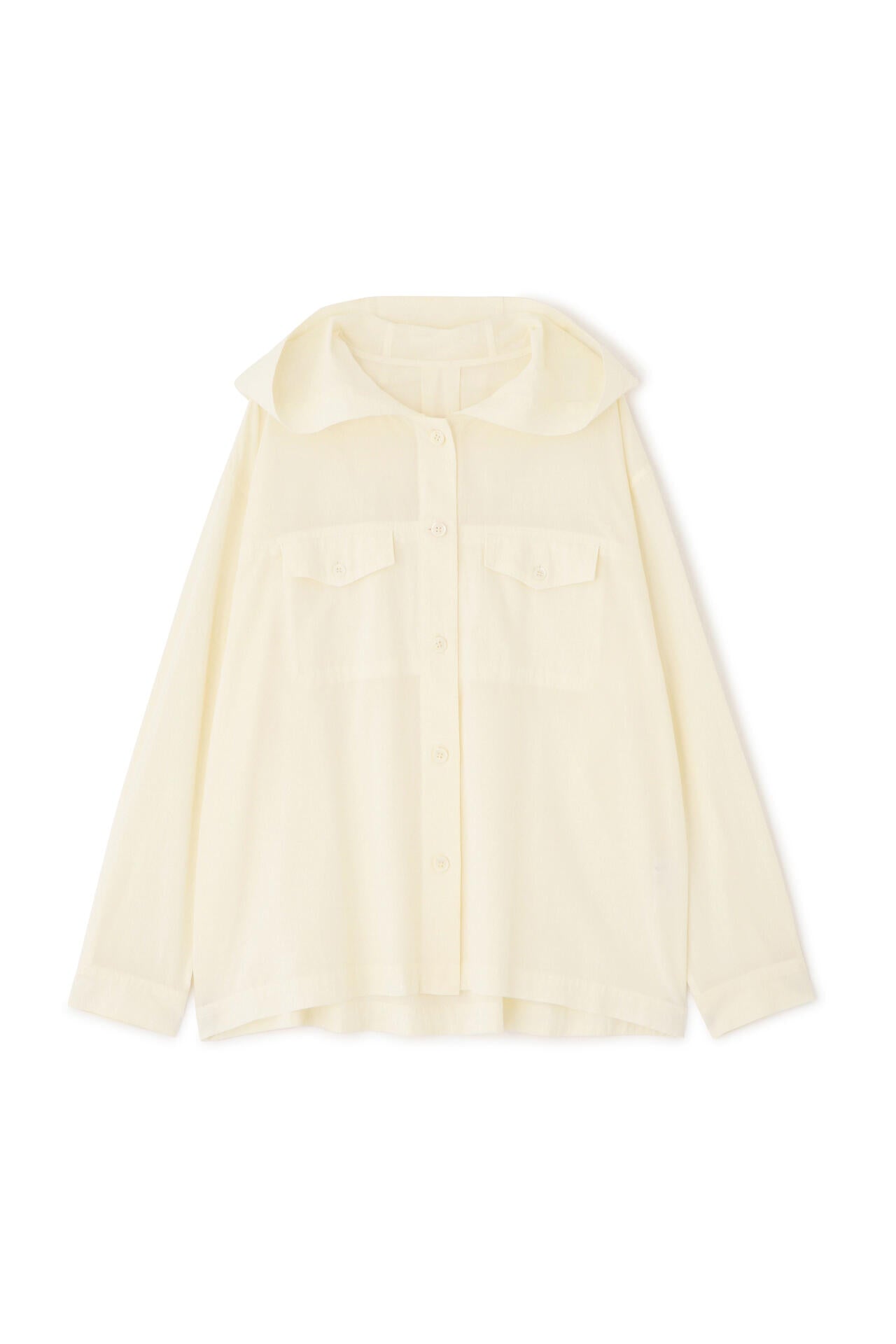 製品染めフーディーブラウス | human woman（ヒューマンウーマン