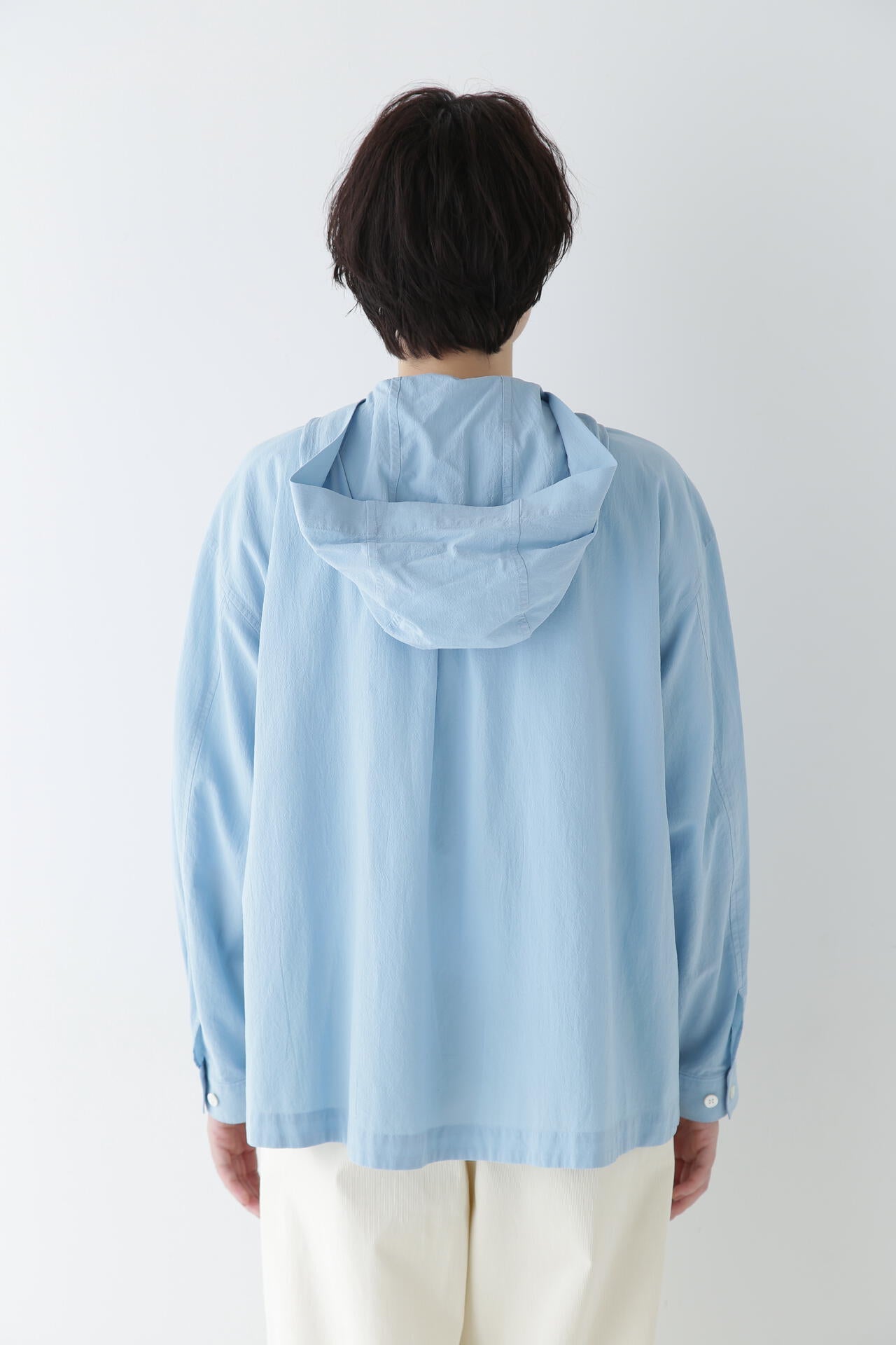 製品染めフーディーブラウス | human woman（ヒューマンウーマン