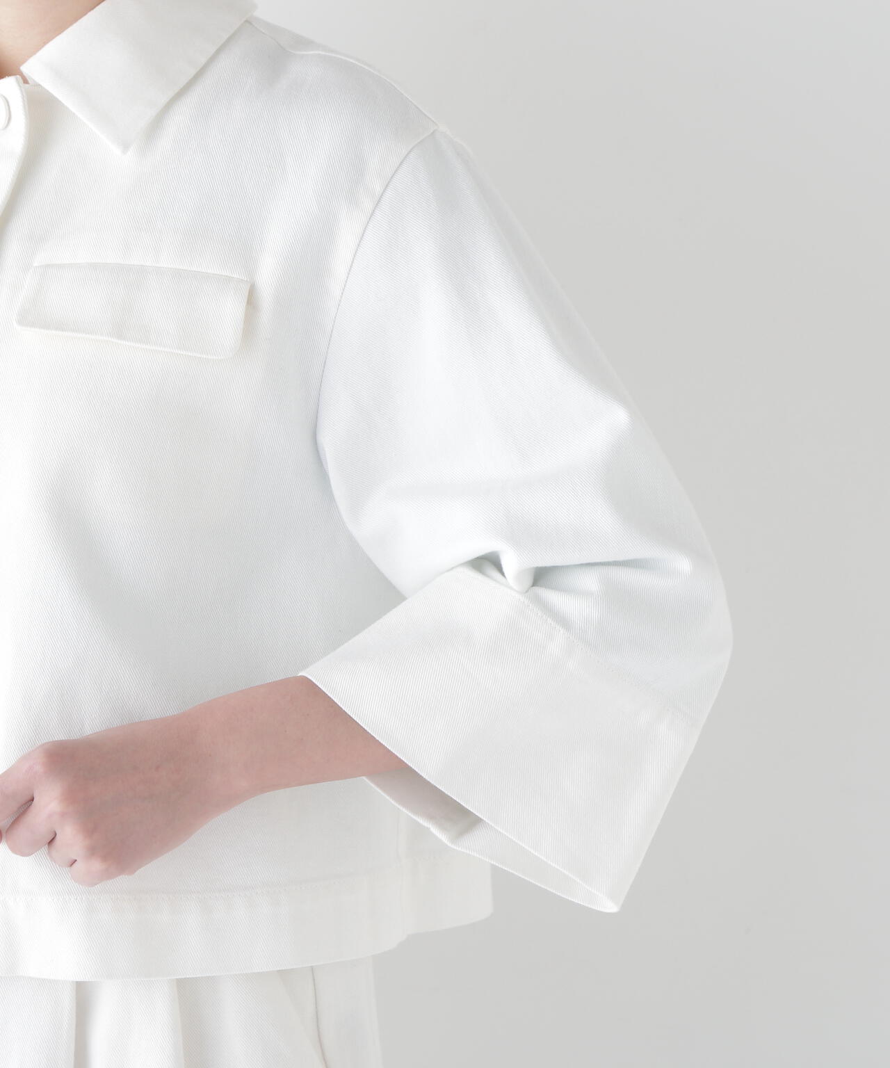 ヒューマンウーマン（human woman）/◆コットン麻カツラキブラウス 福田麻琴さんコラボ】コットン麻カツラキブラウス | human woman