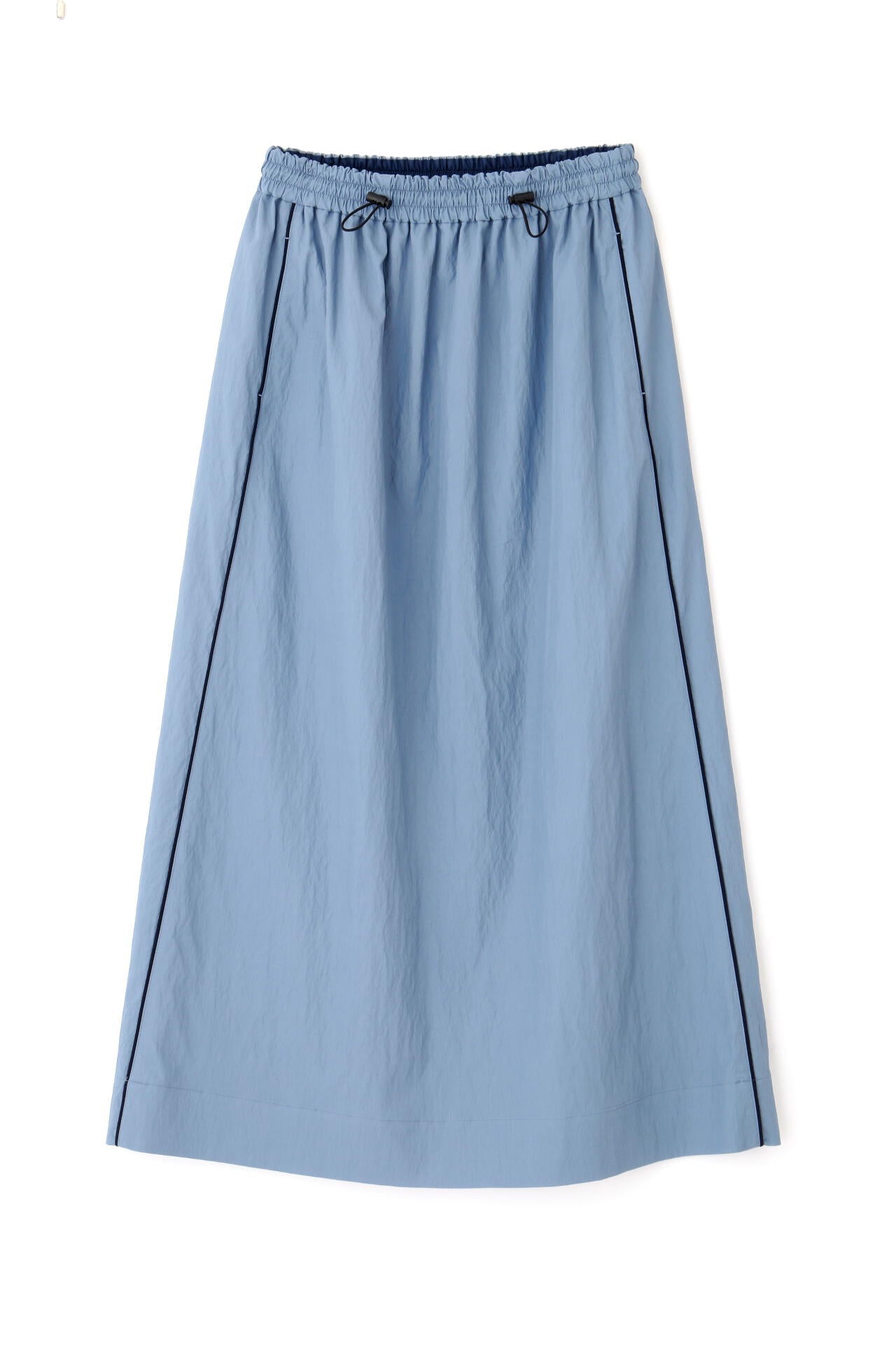 ヒューマンウーマン（human woman）/◆マットツイル脇配色ラインスカート マットツイル脇配色ラインスカート | human woman（ヒューマンウーマン