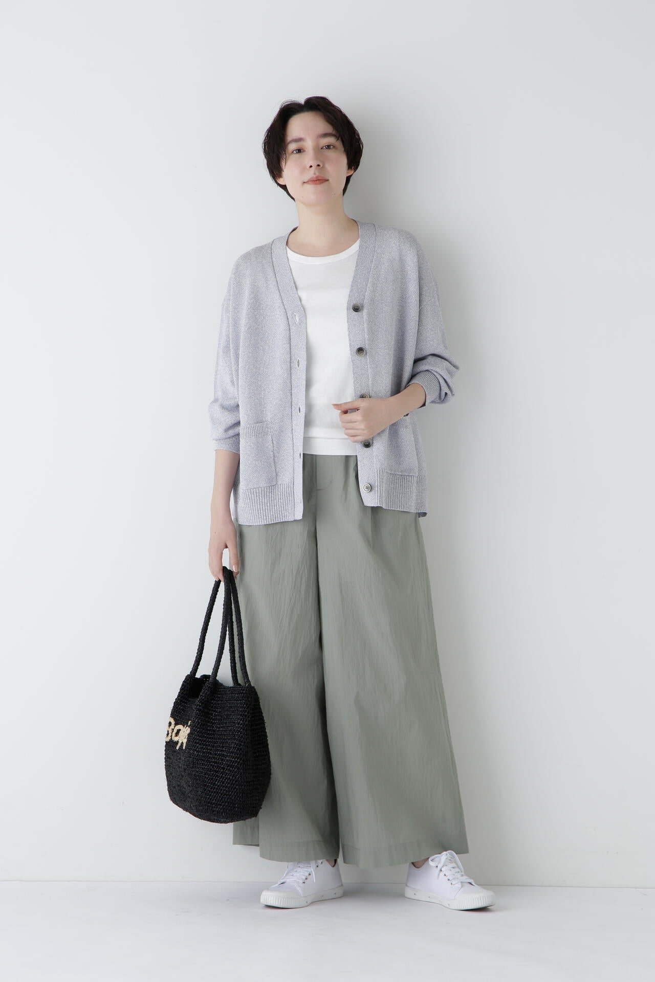 ＊HUMAN MADE タック ワークパンツ コットンパンツ M エアリーコットンタックワイドパンツ | human woman（ヒューマン