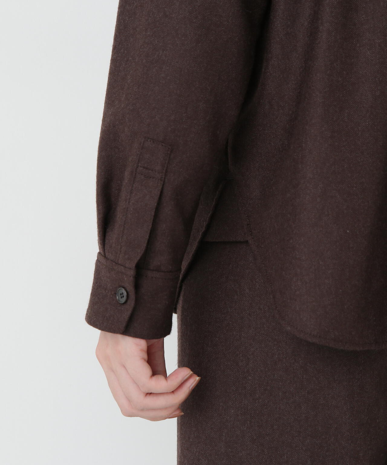 ライトフラノウォッシャブルシャツ