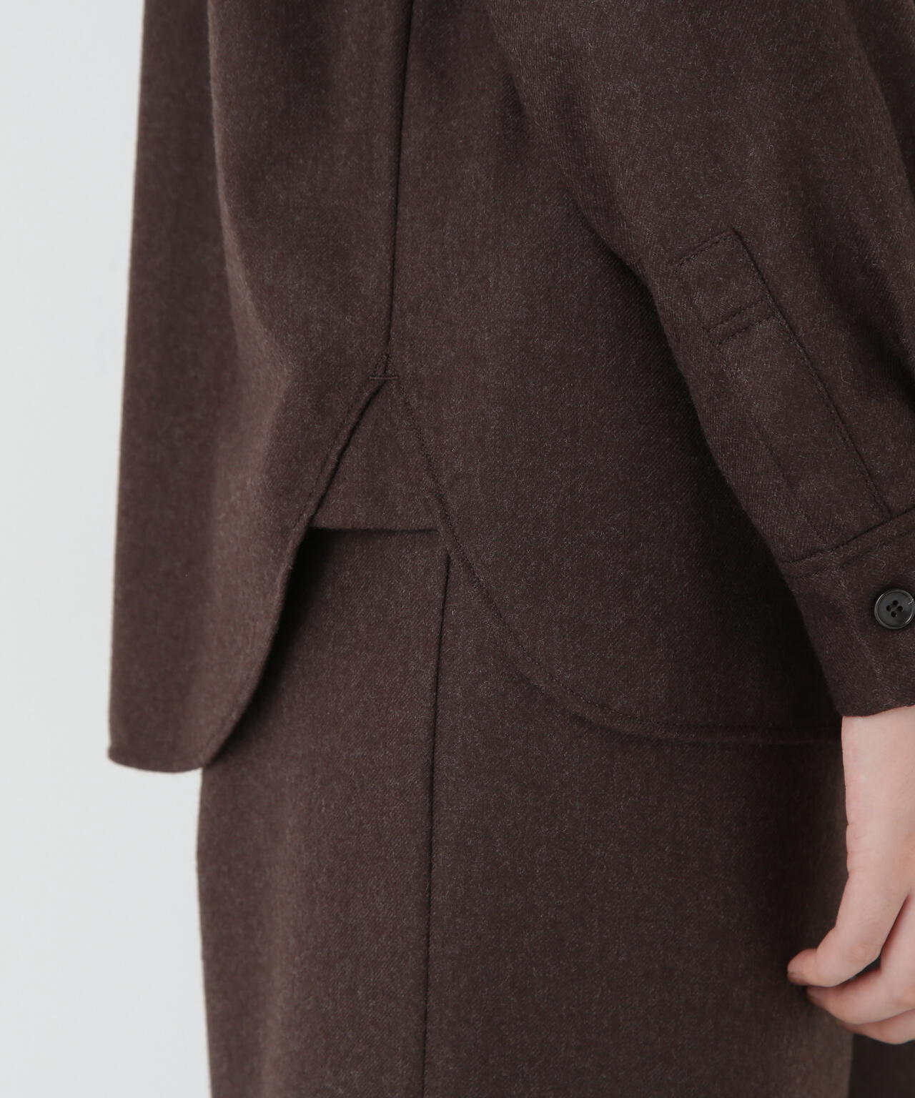 ライトフラノウォッシャブルシャツ