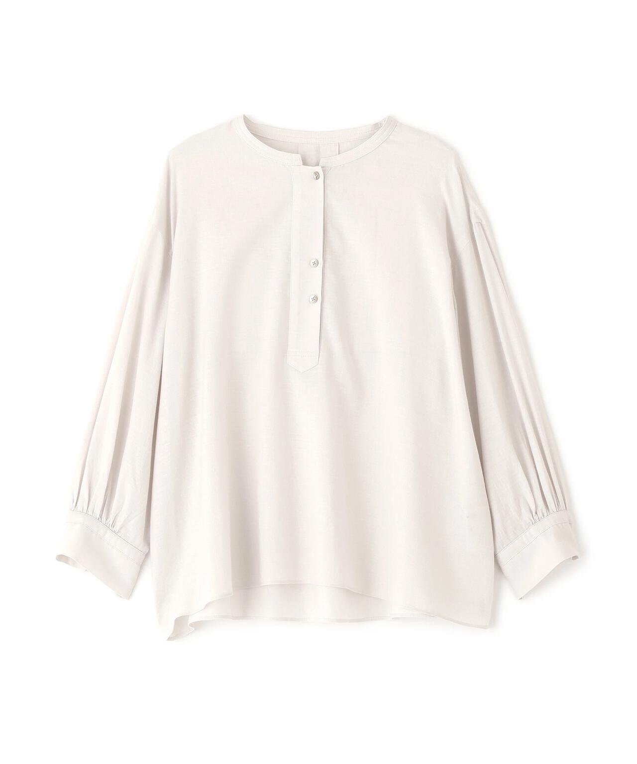 綿シルクスキッパーブラウス