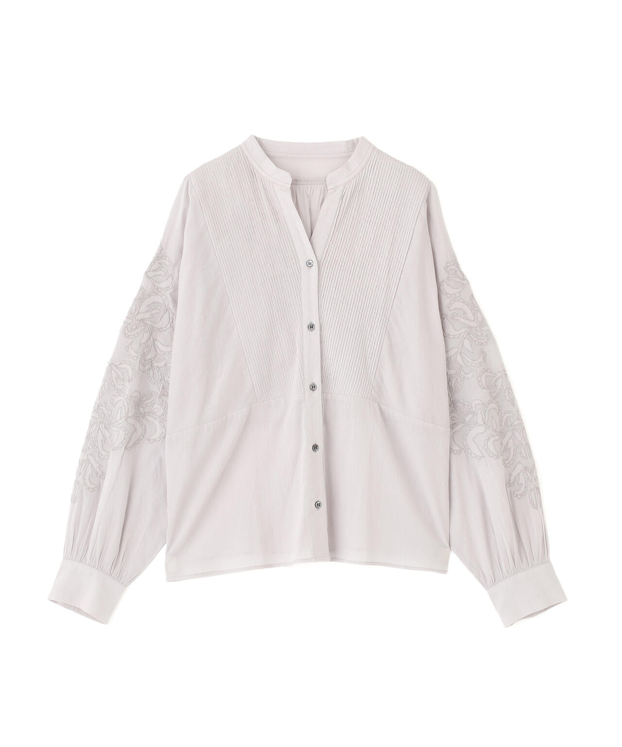 インドコットンボイルアップリケブラウス