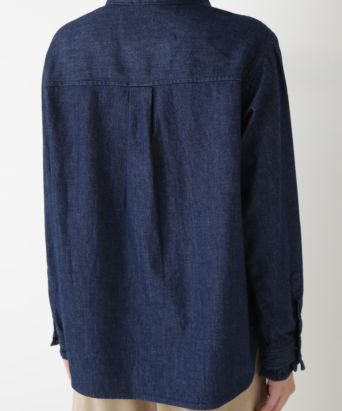 【Ｈｅａｌｔｈｙ　Ｄｅｎｉｍコラボ】デニムボウタイブラウス