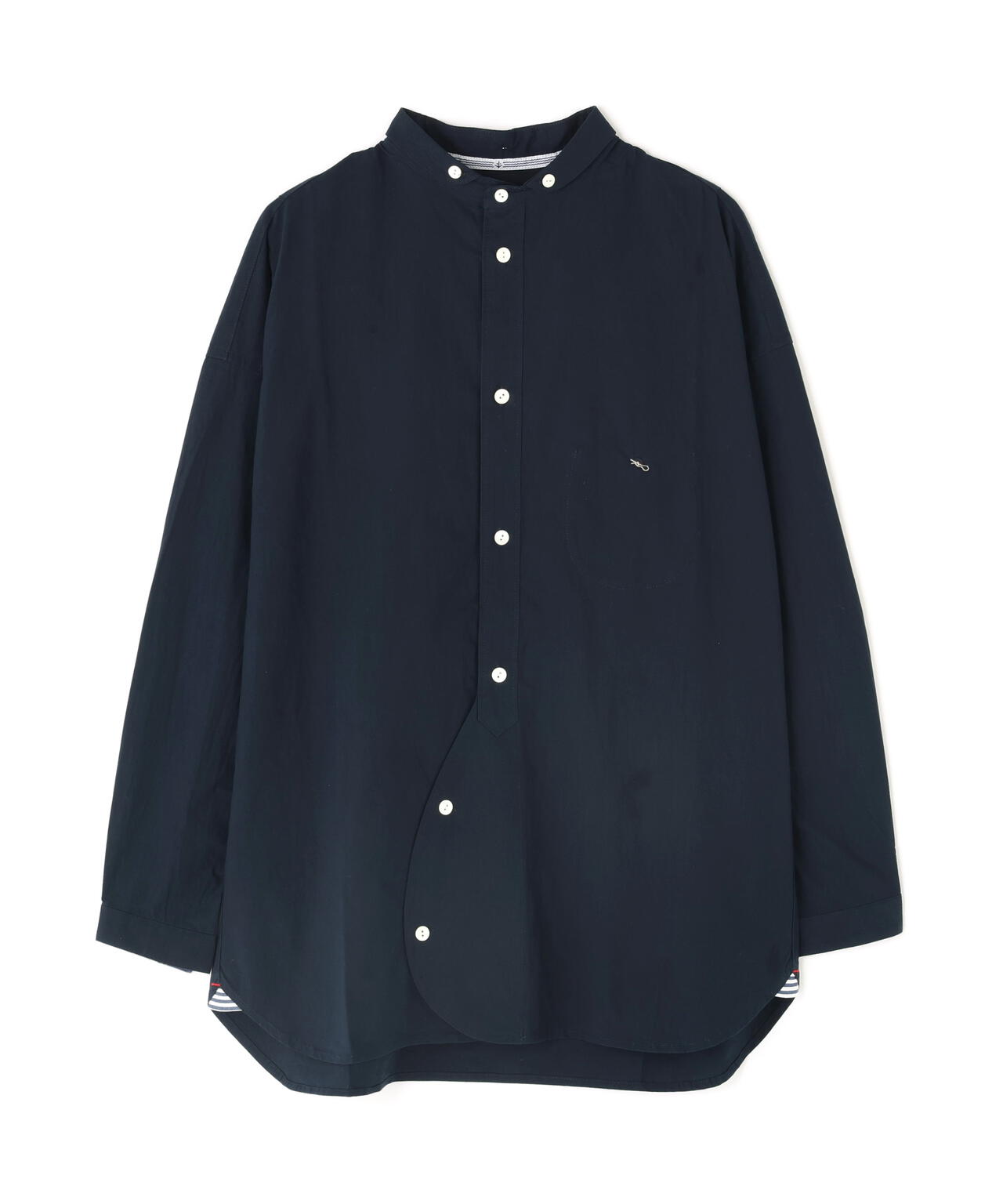 H516*ヒューマンウーマン☆ウール☆コート☆フーディー☆紺ネイビー☆M H516*ヒューマンウーマン☆ウール☆コート☆フーディー☆紺