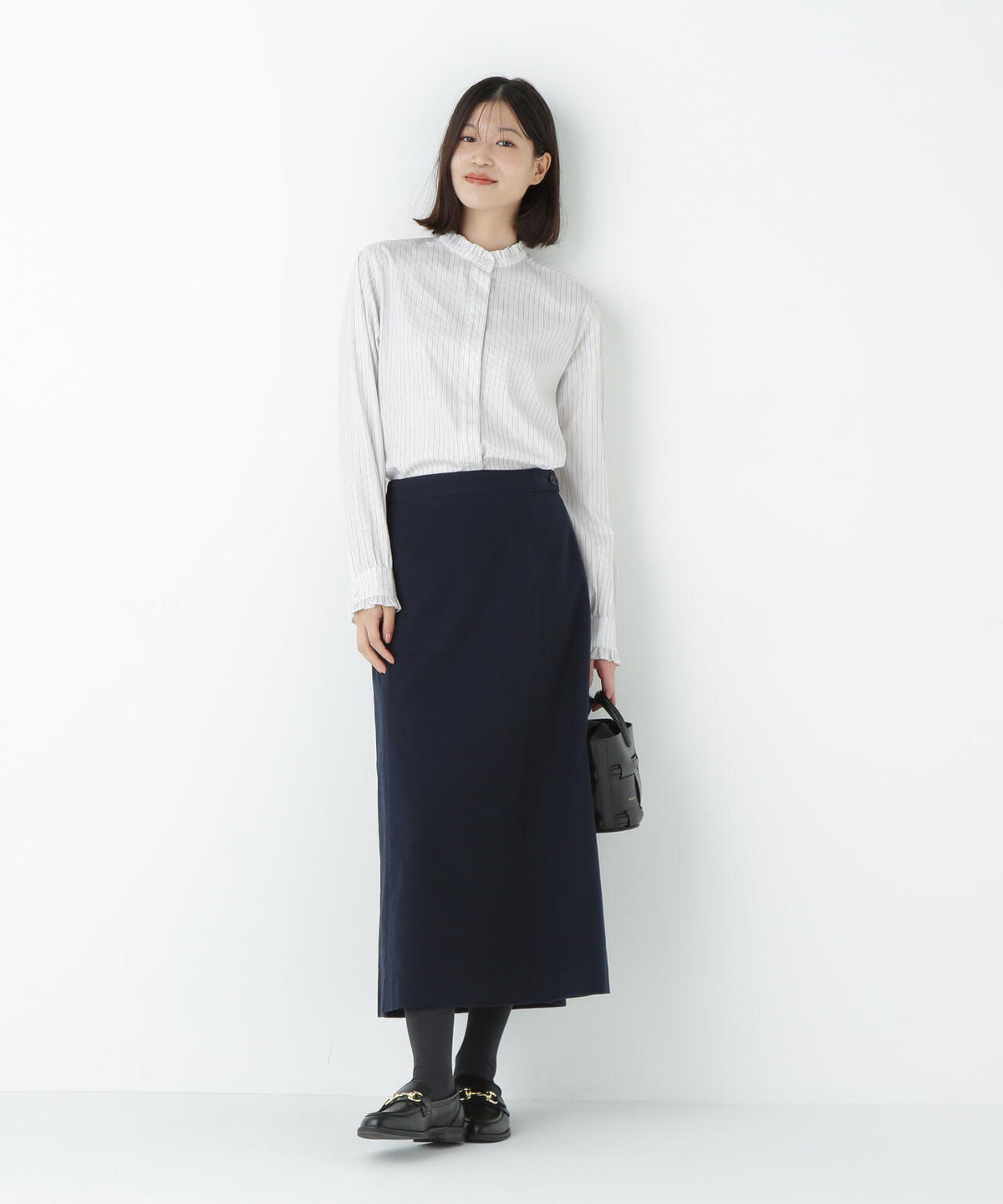 ライトモールスキンＡラインスカート