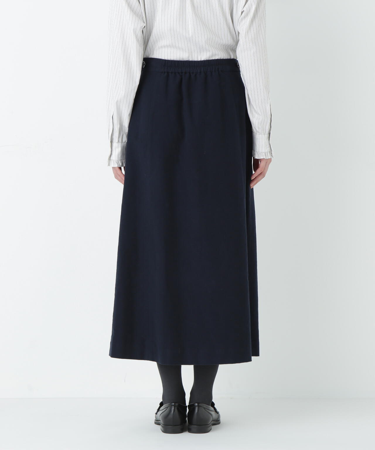 ライトモールスキンAラインスカート | human woman（ヒューマン