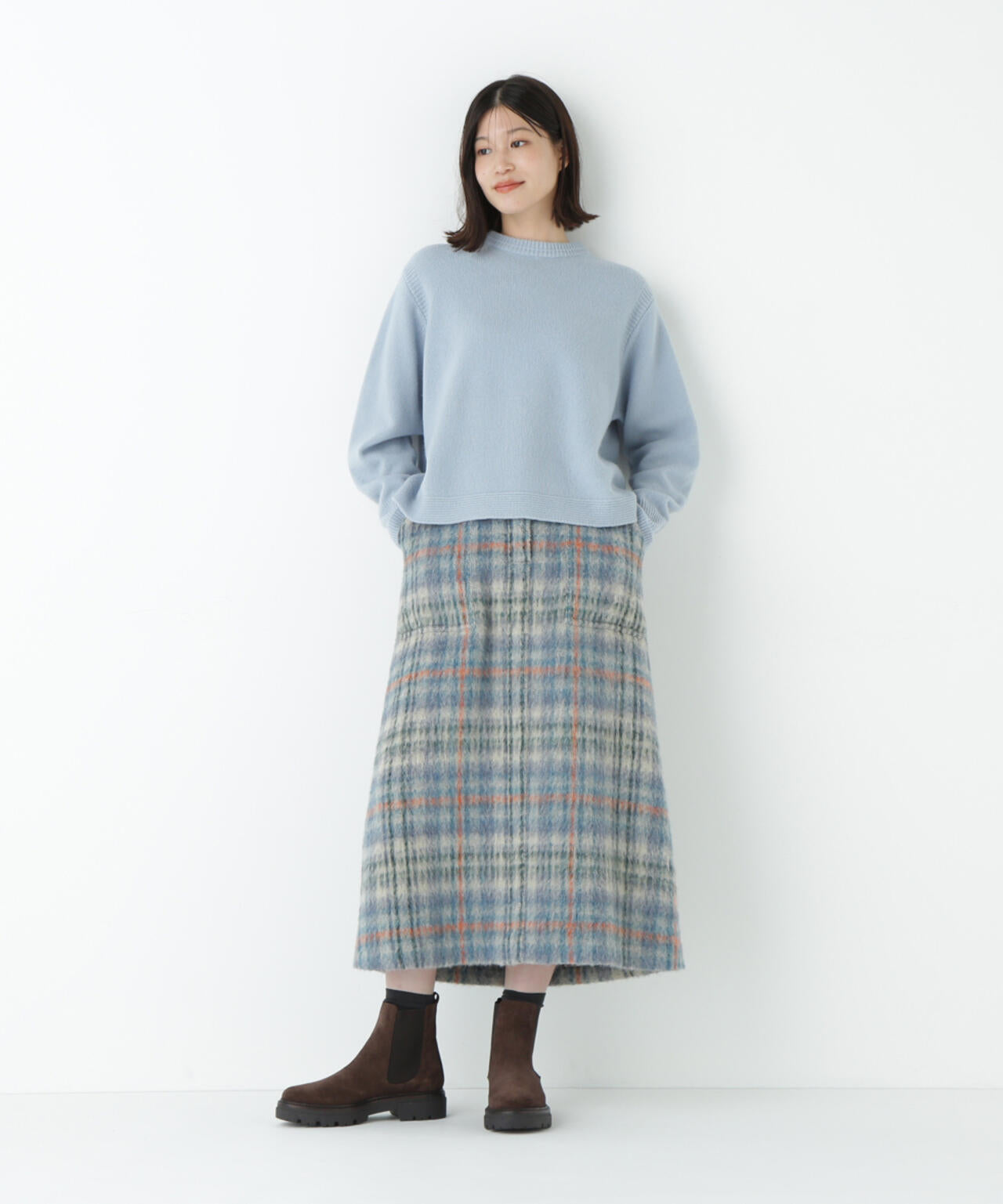 新品 SHE Tokyo チェック スカート サイズ34 新品 SHE Tokyo チェック スカート サイズ34 she Tokyo