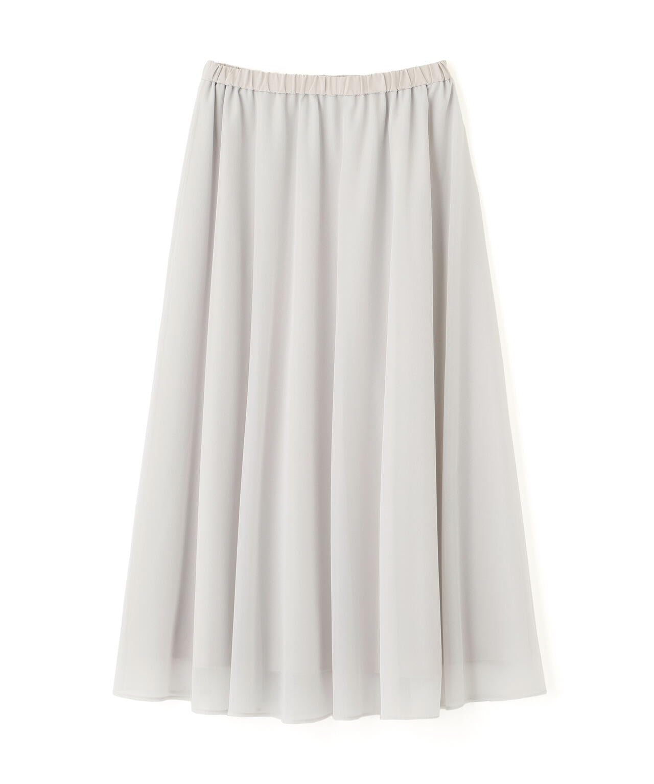 オーガンジートリコットギャザースカート