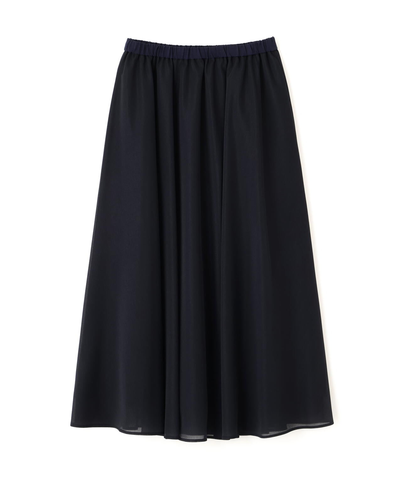 オーガンジートリコットギャザースカート