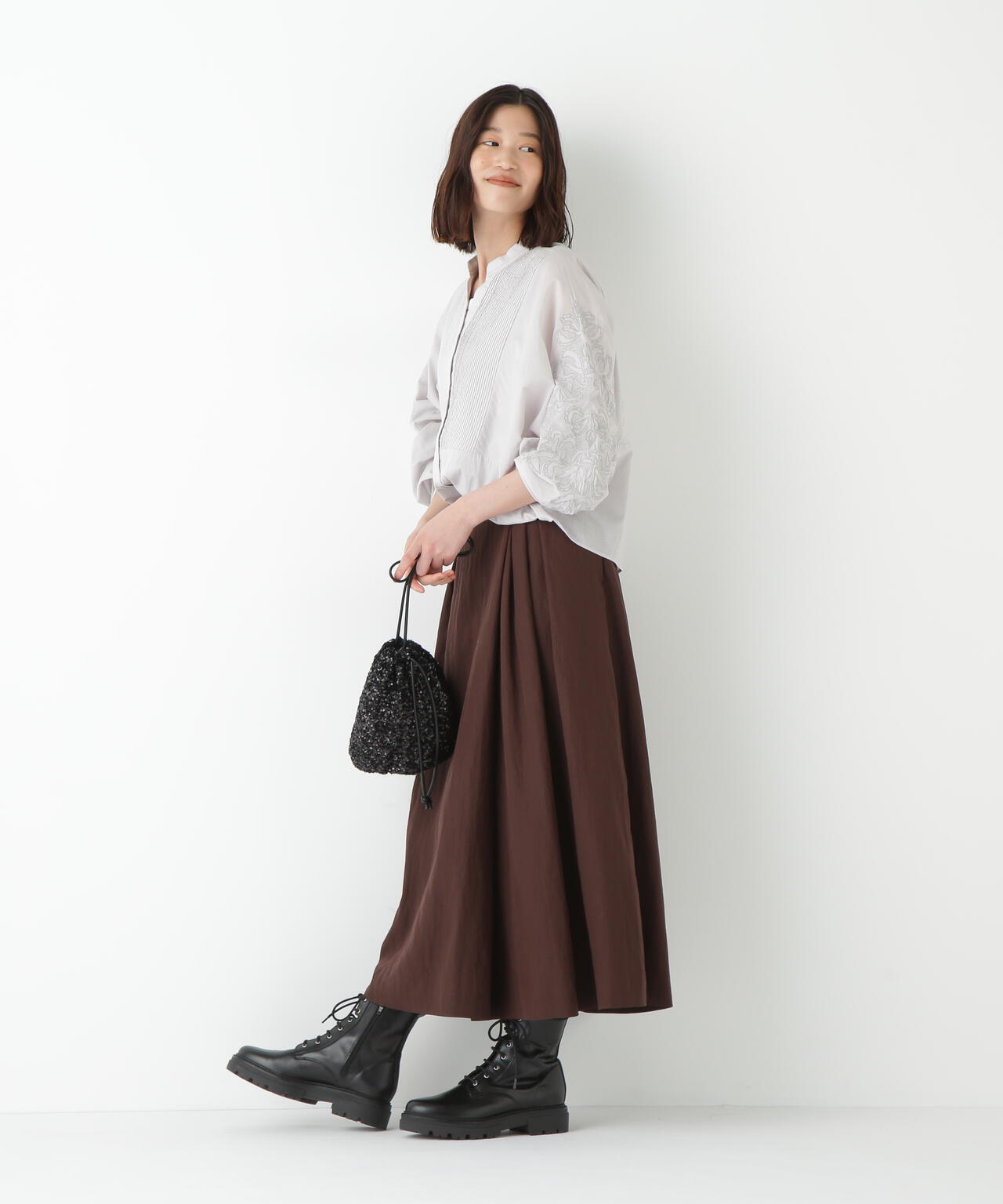 ランダムタックスカート