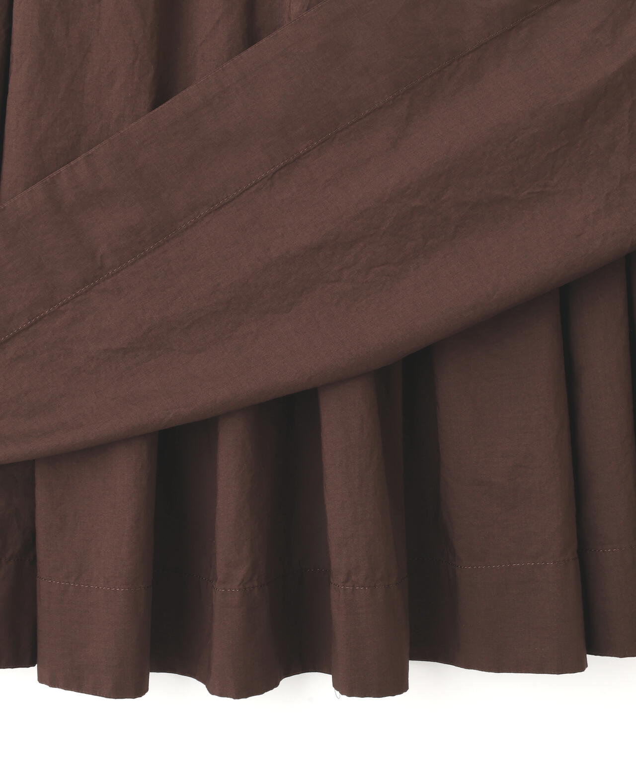 コットンローンギャザースカート