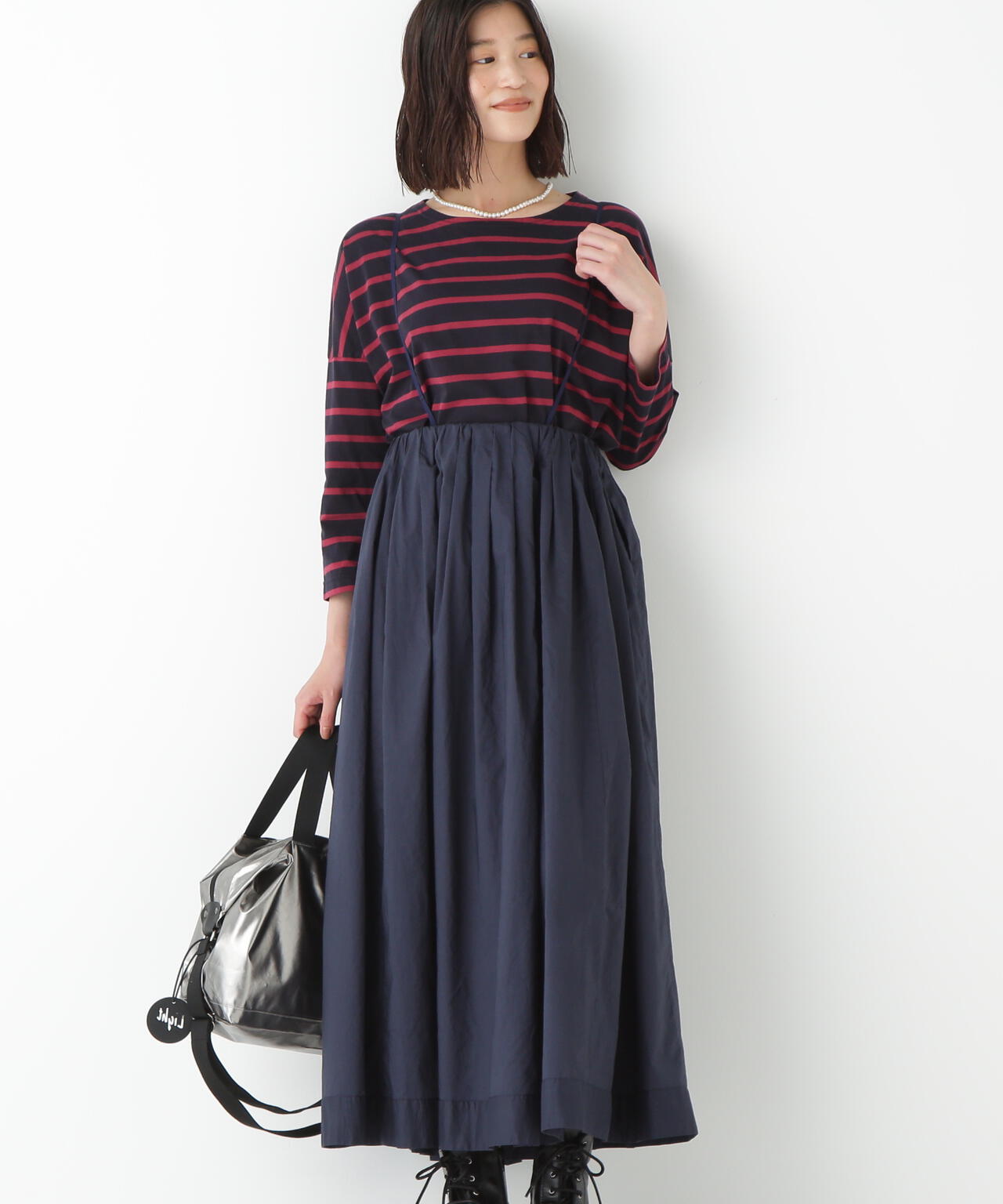 コットンローンギャザースカート