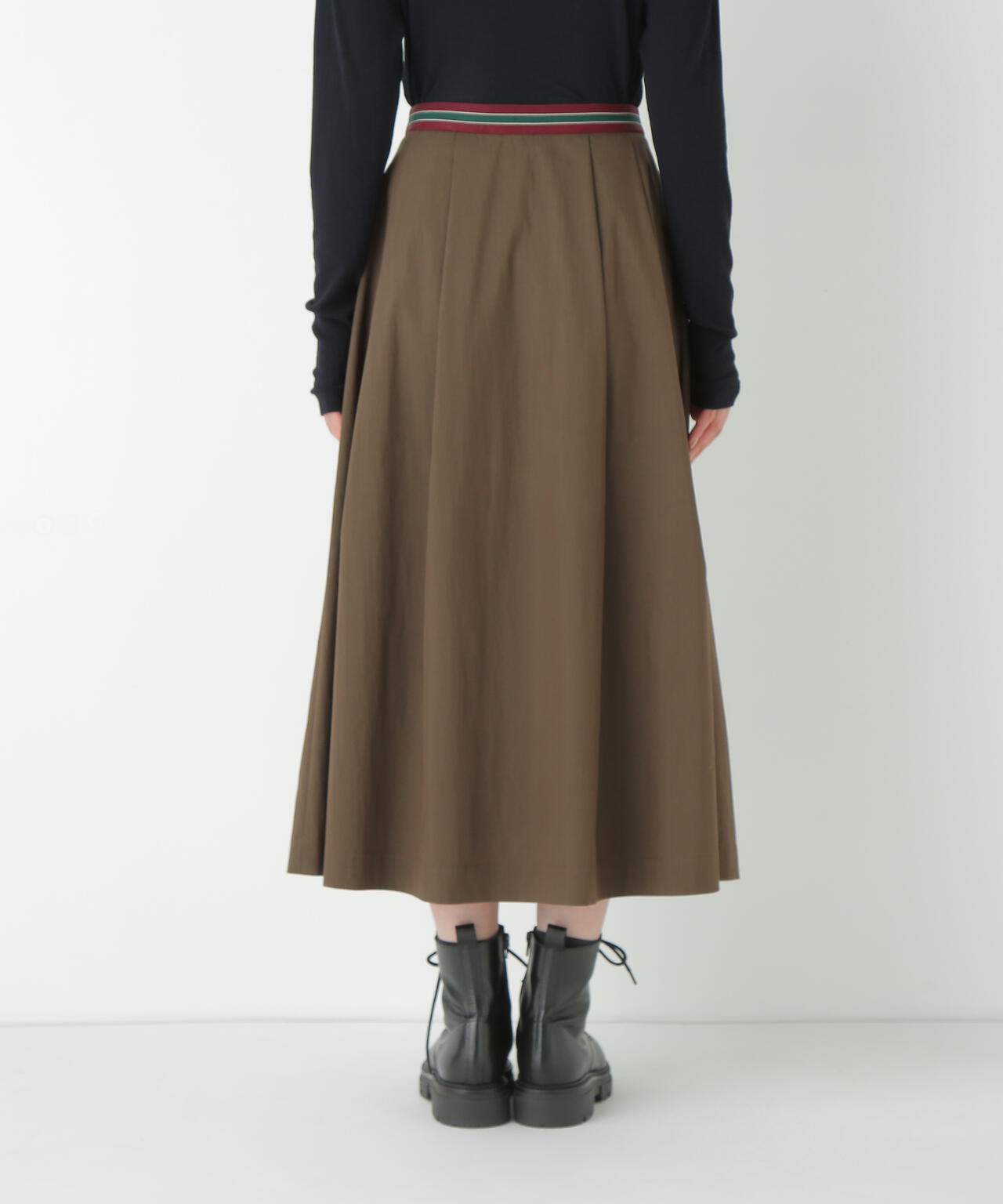 コットンナイロンツイルスカート