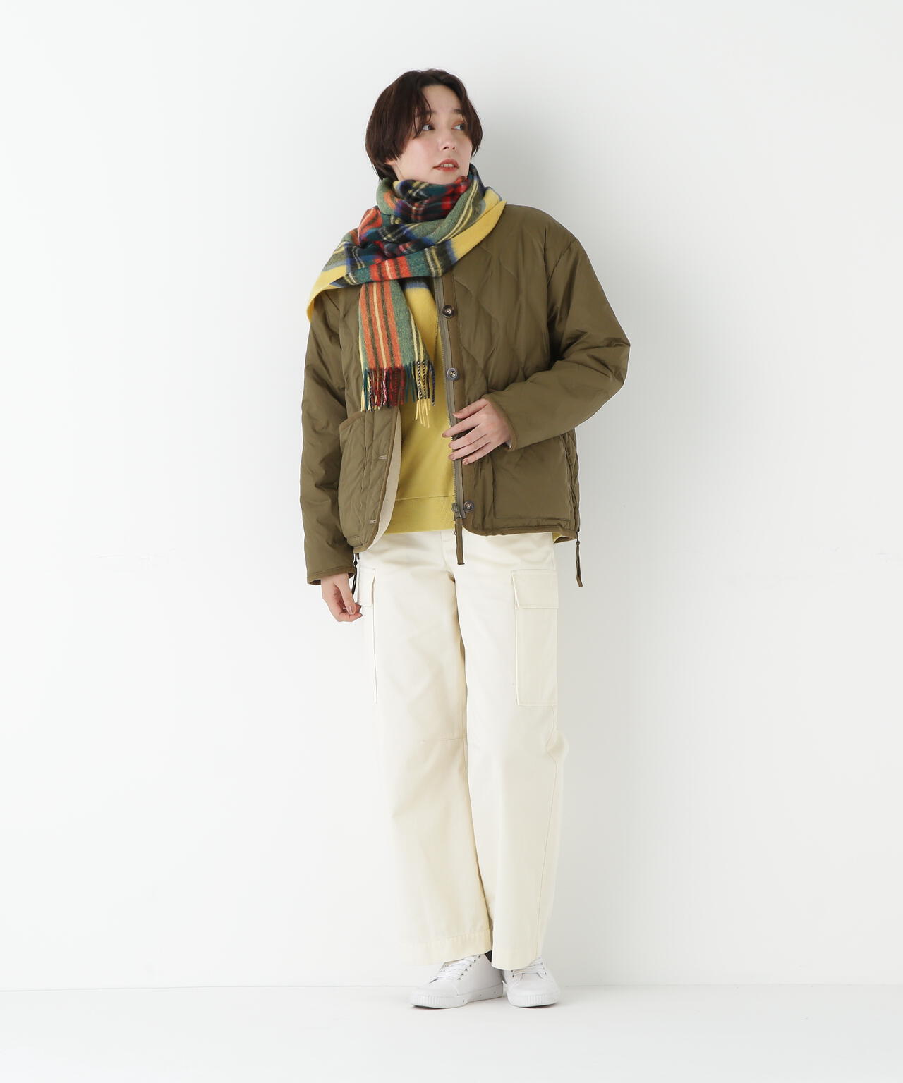 オーガニックコットンチノクロスカーゴパンツ