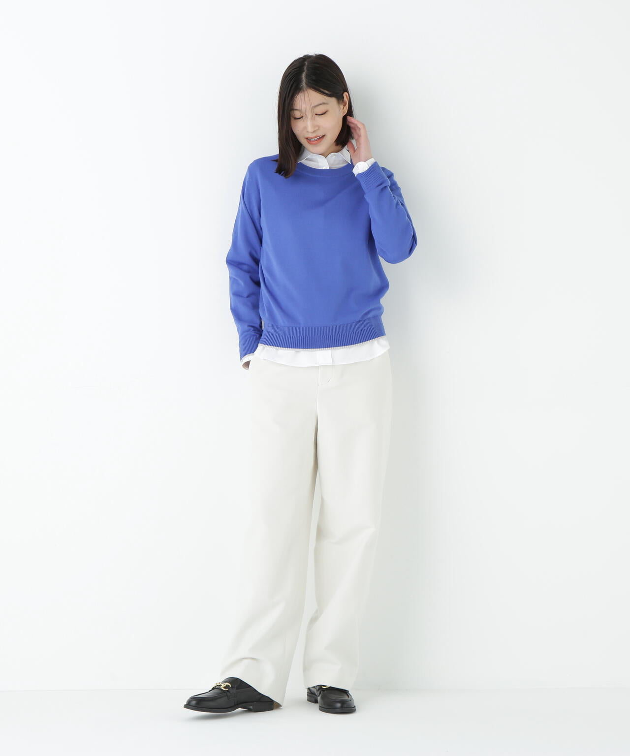 ≪マルチサイズ展開≫リクライドクロスセミワイドパンツ