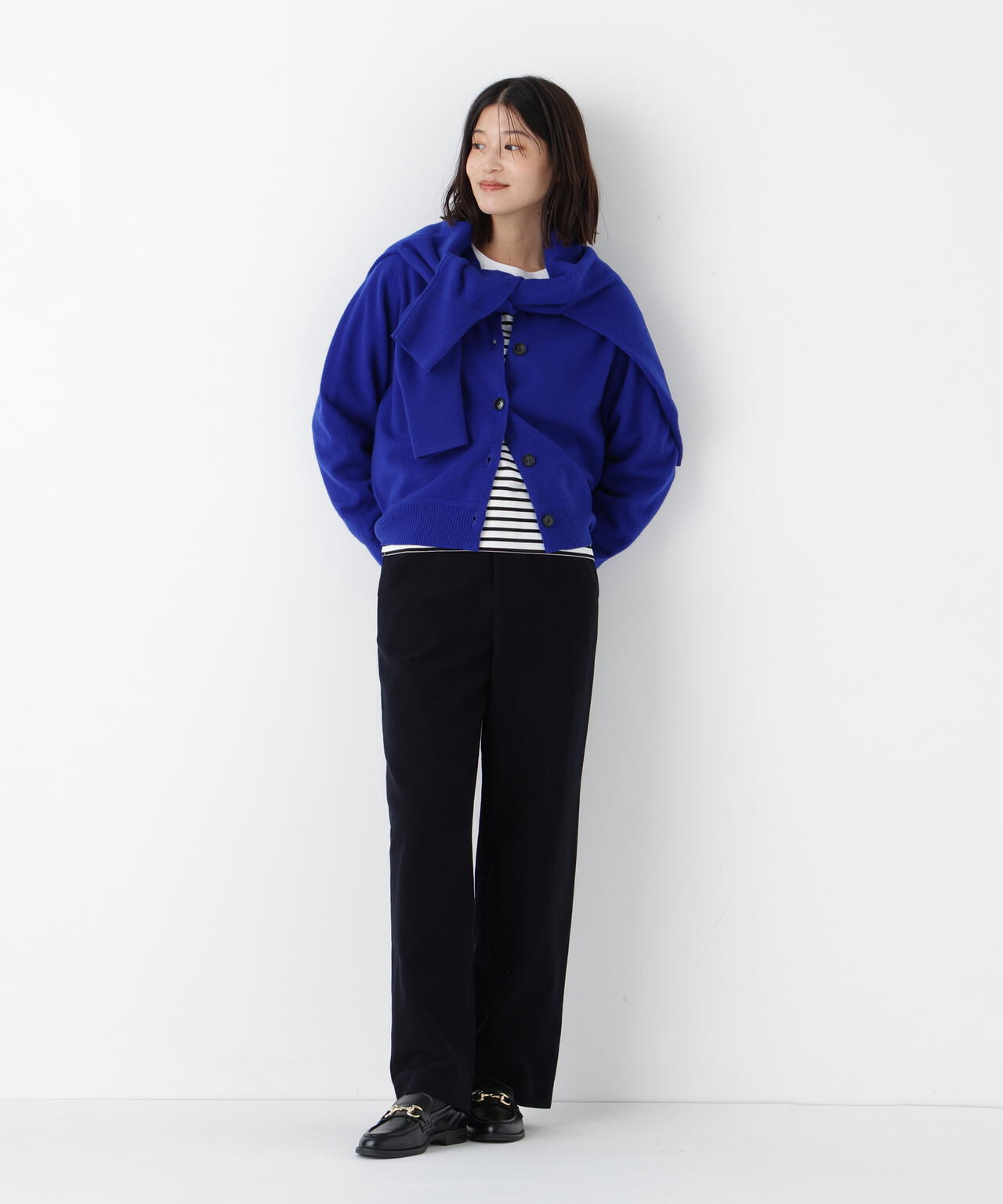 ≪マルチサイズ展開≫リクライドクロスセミワイドパンツ | human woman