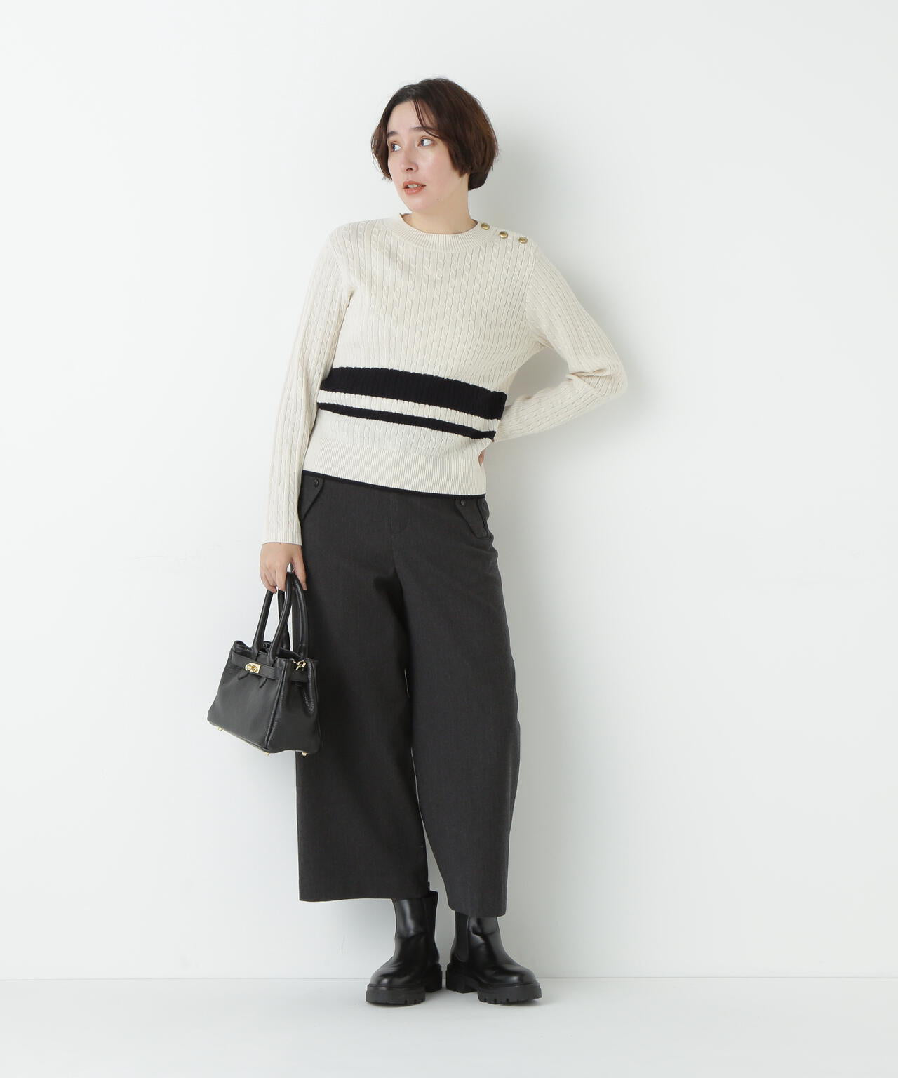 ≪マルチサイズ展開≫ＴＯＰツイルガウチョパンツ