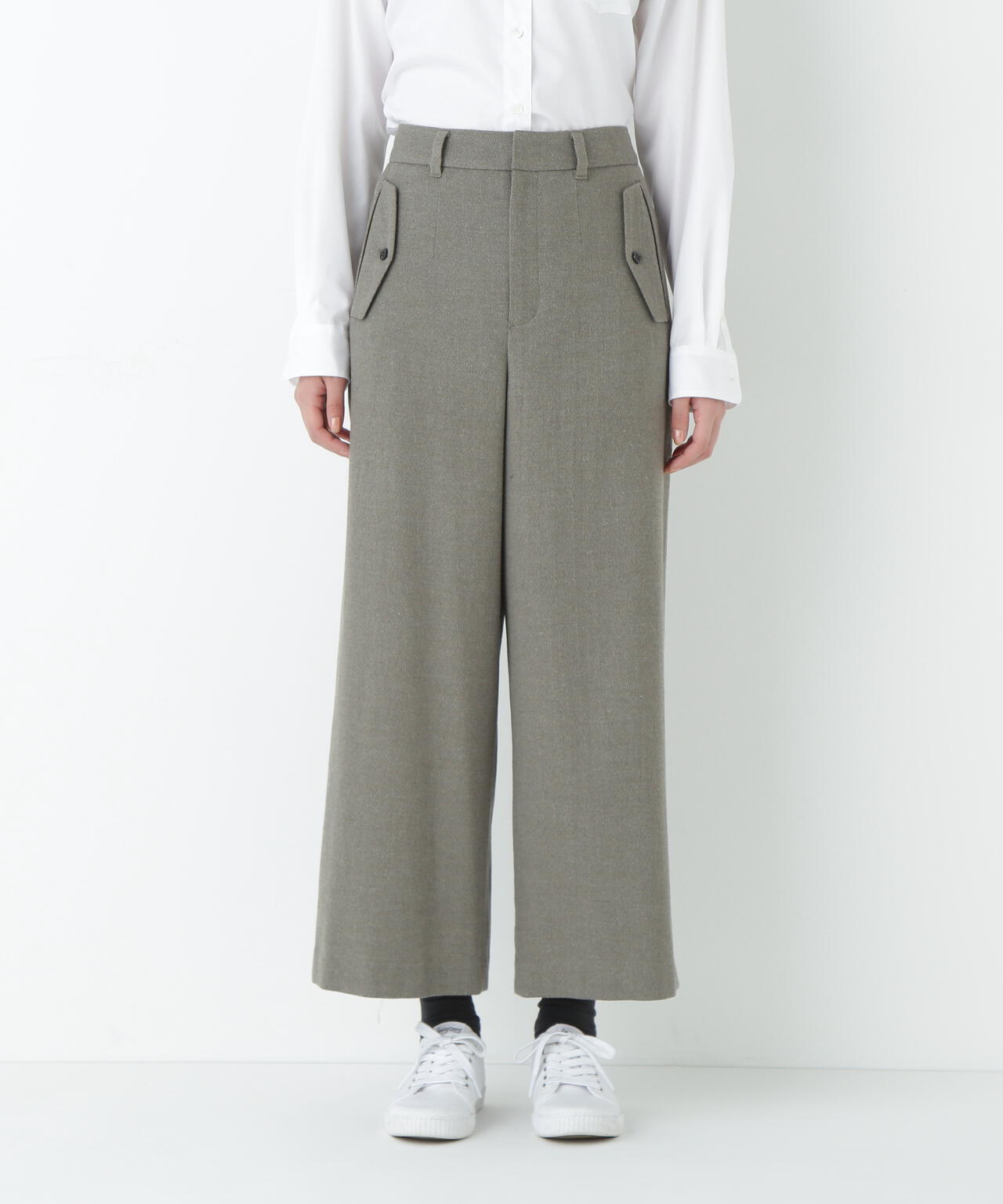 ナチョ出品 TOPツイルガウチョパンツ | human woman（ヒューマンウーマン