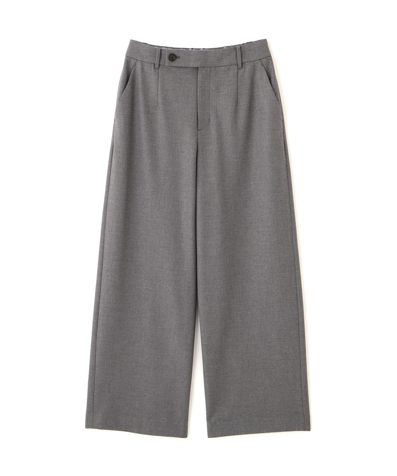 ≪ウォーム素材≫裏起毛セミワイドパンツ | human woman（ヒューマン