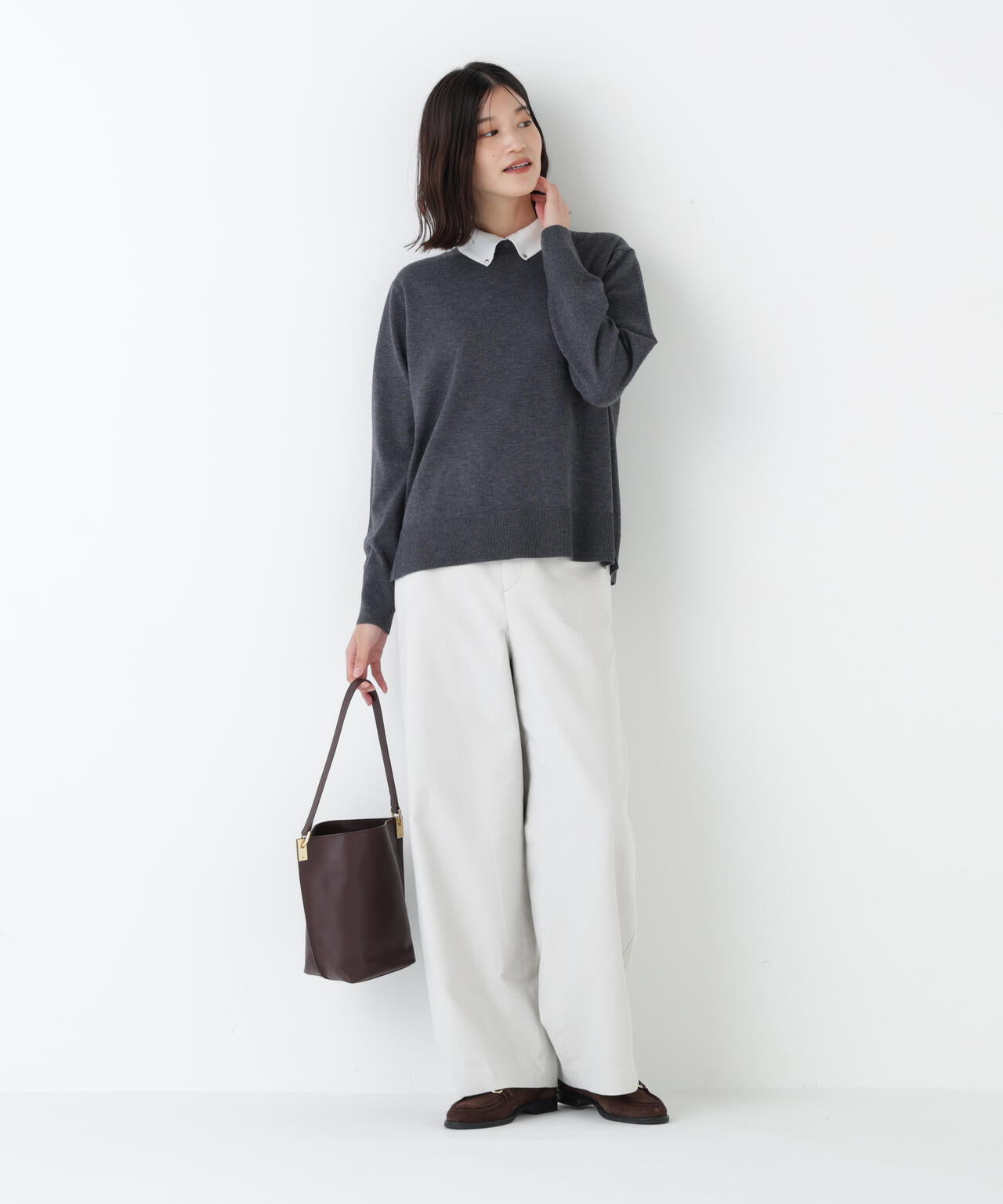 ≪マルチサイズ / 洗える≫ストレッチエアリードットコードパンツ