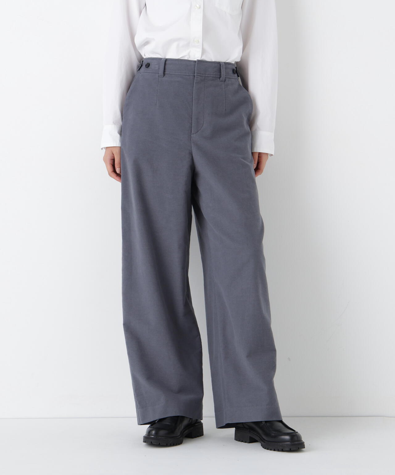 ≪マルチサイズ / 洗える≫ストレッチエアリードットコードパンツ