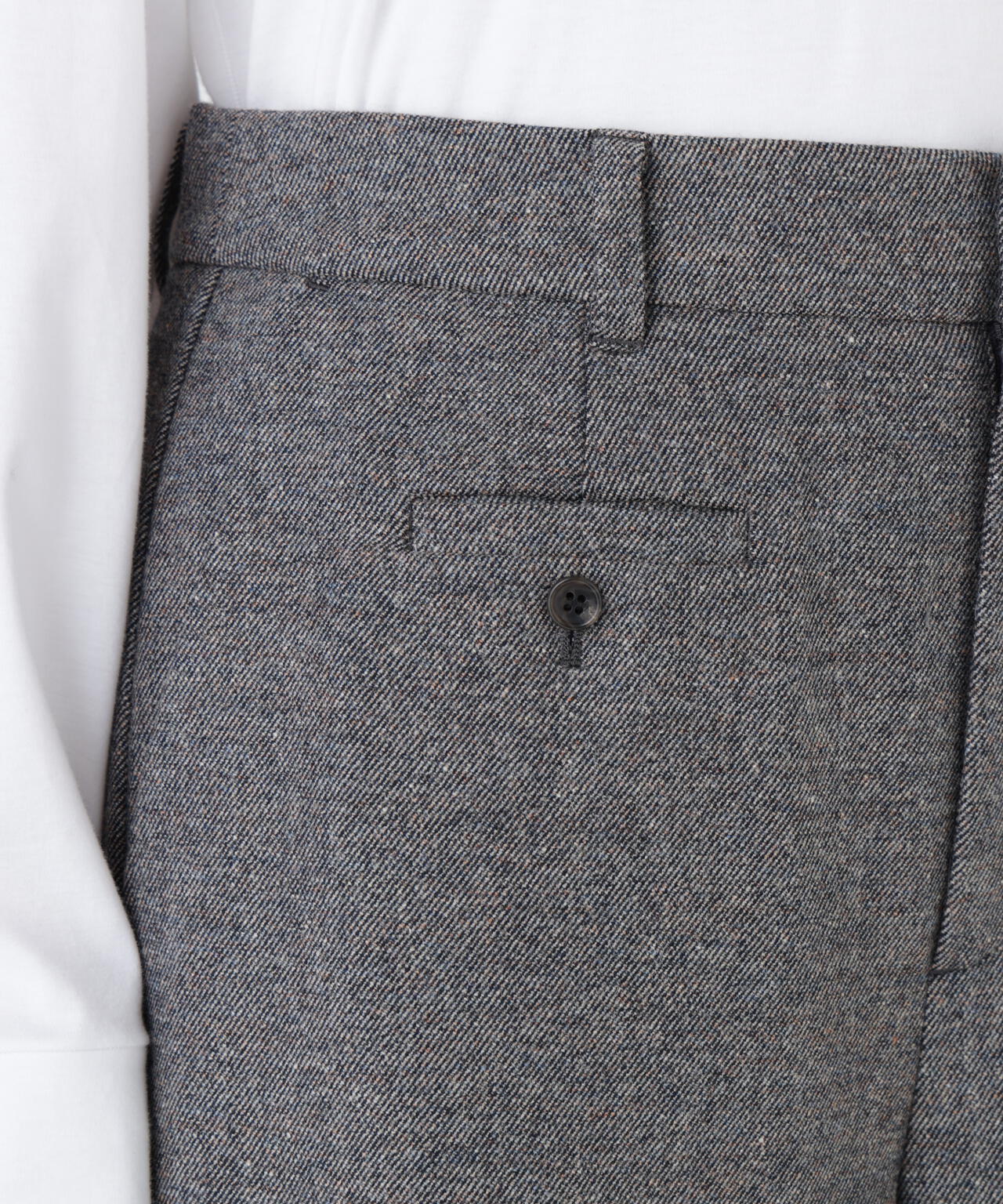 ≪洗える≫ツィードツイルガウチョパンツ