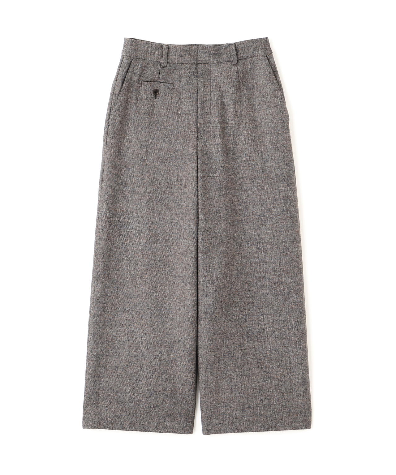 ≪洗える≫ツィードツイルガウチョパンツ