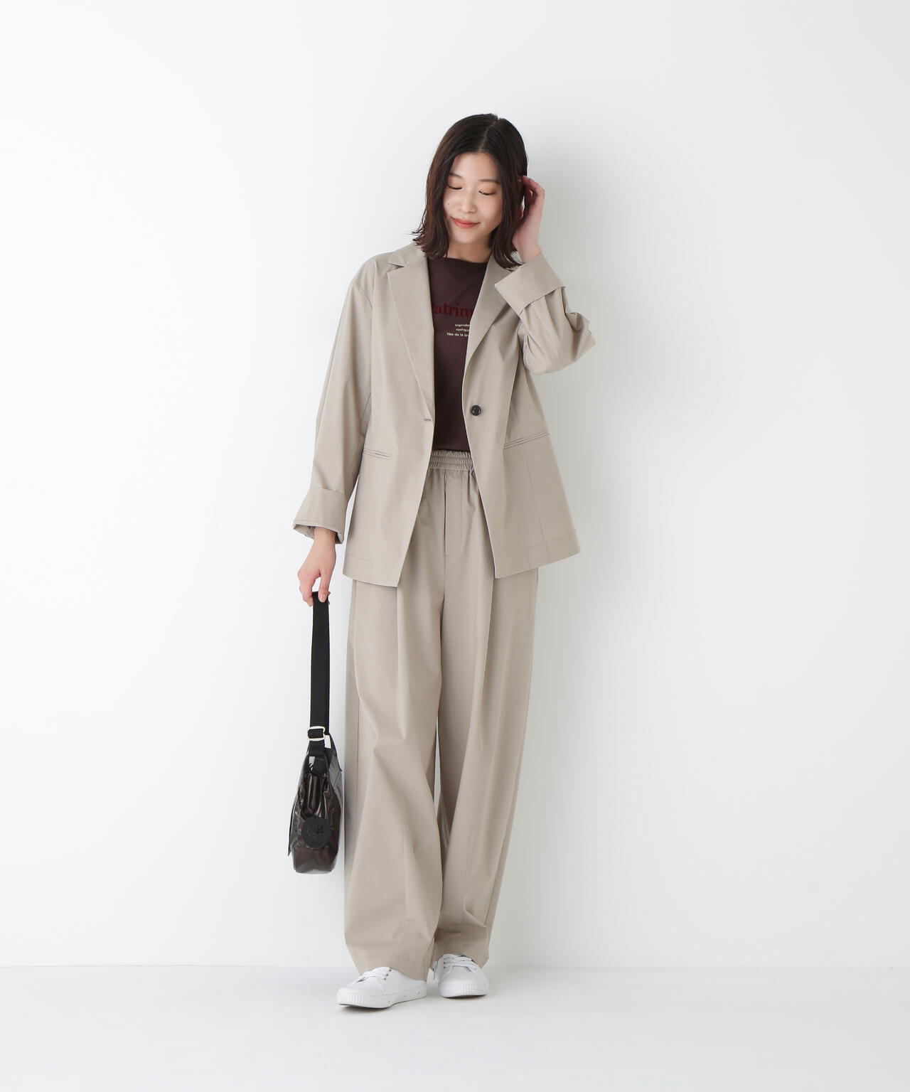 ＴＲ×ＴＣポプリンストレッチイージーカーブパンツ