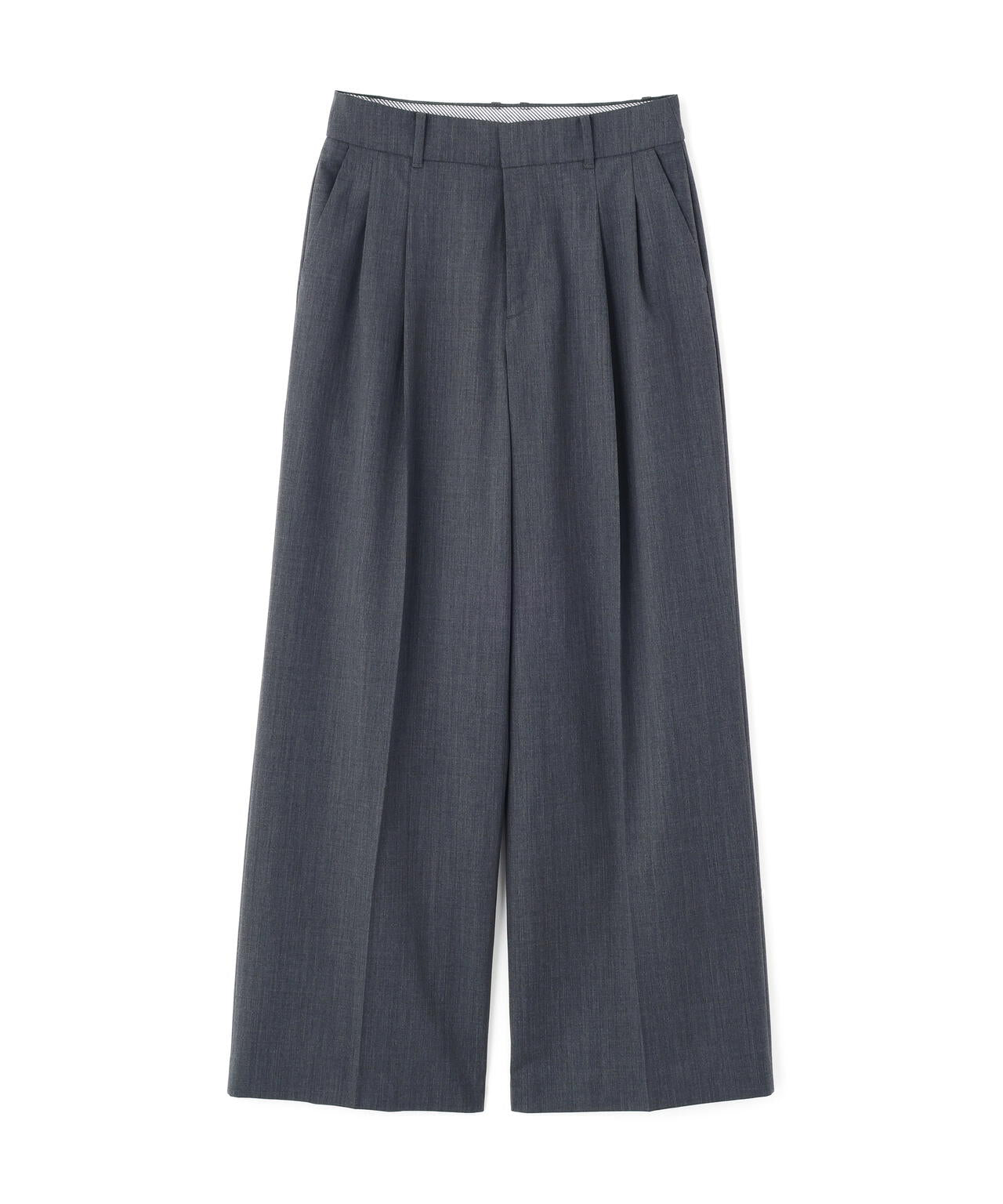 ダブルタックバギーパンツ